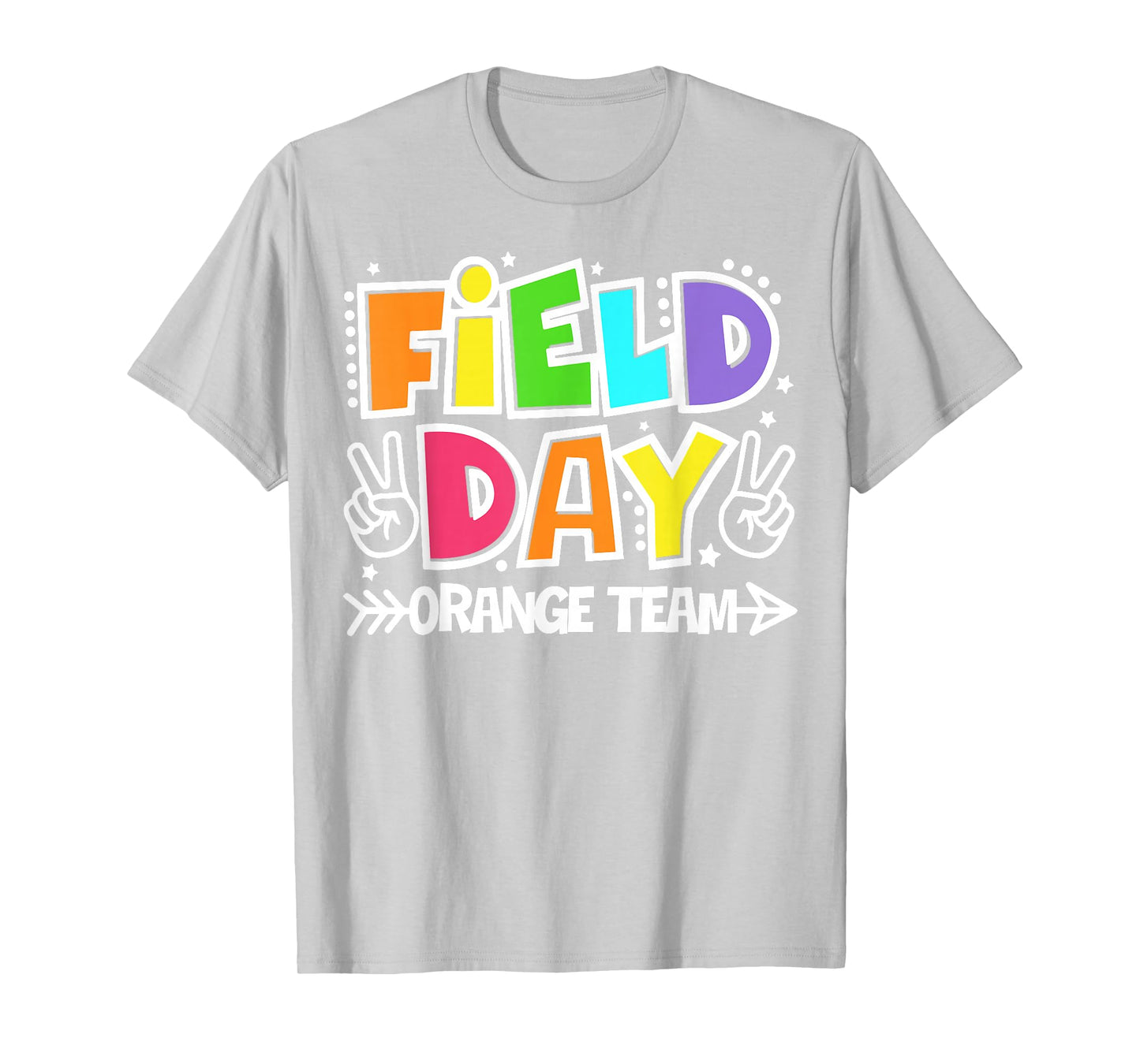 Field Day Orange Team Funny For Teacher Kids Field Day Games T-Shirt
