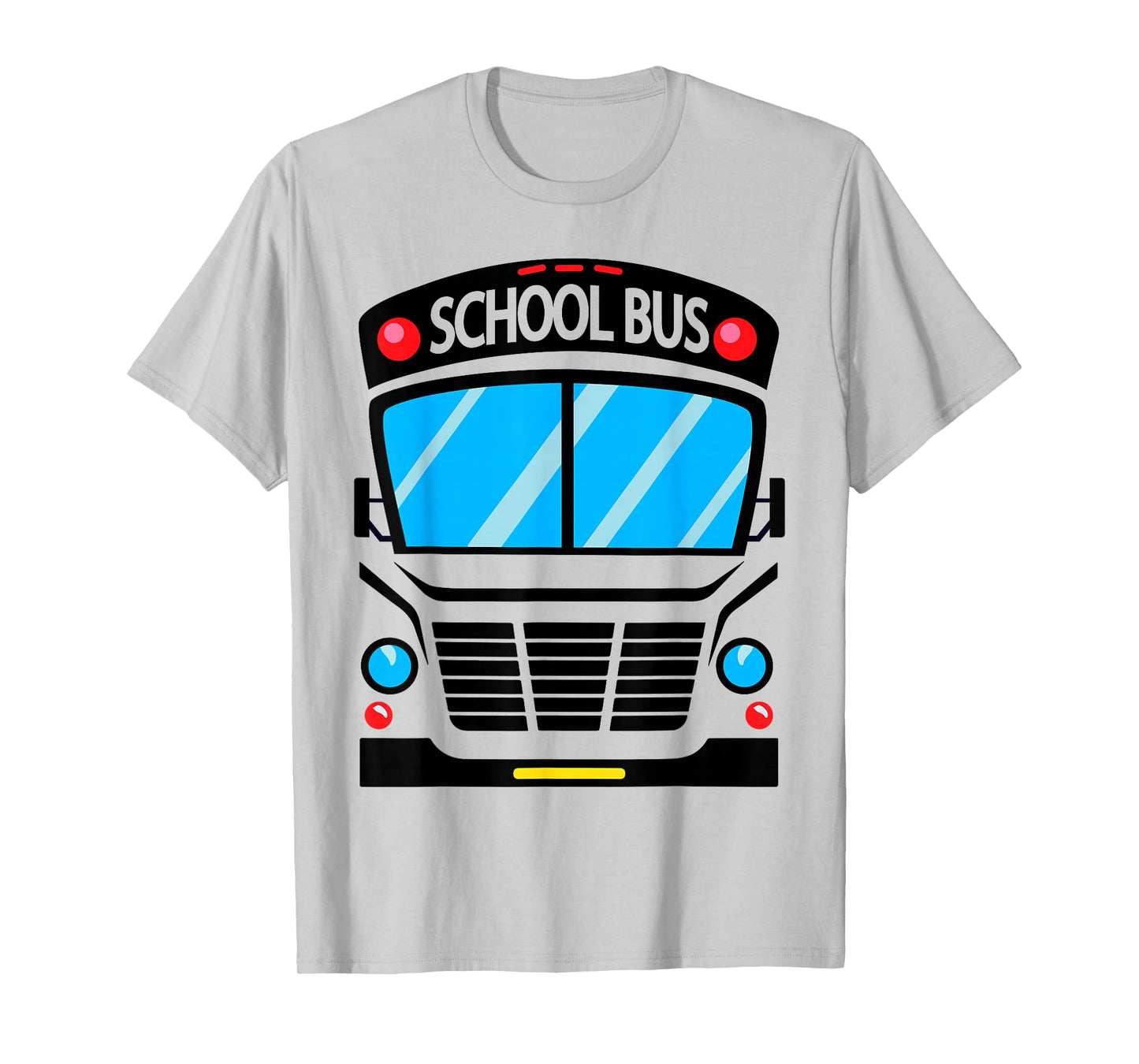 School Bus Halloween Costume Bus Driver Adults and Kids T-Shirt