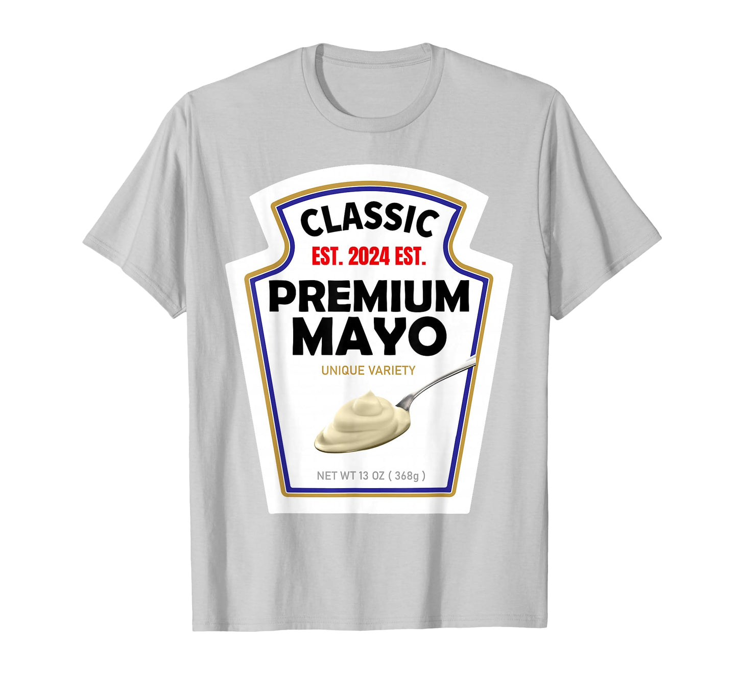 White Mayonnaise DIY Halloween Costume Couples & Group Mayo T-Shirt