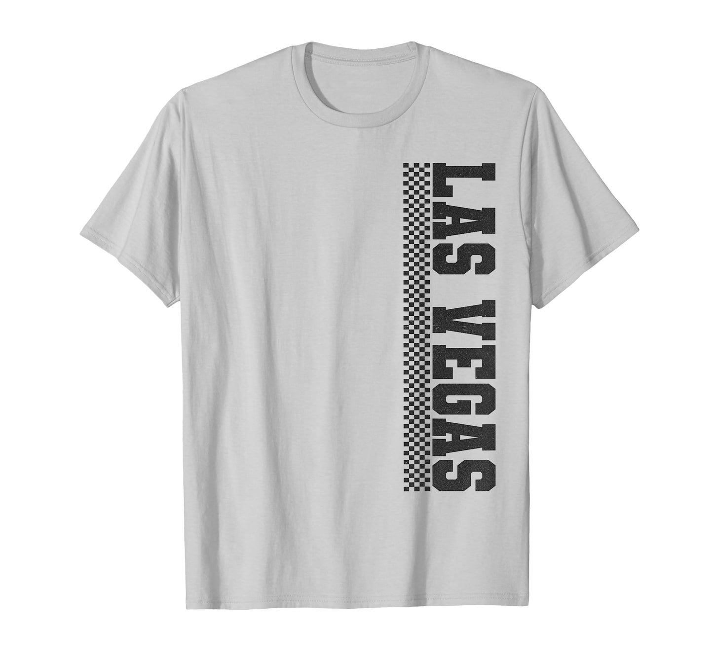 Las Vegas Checkered Racing Flag Iconic Las Vegas T-Shirt