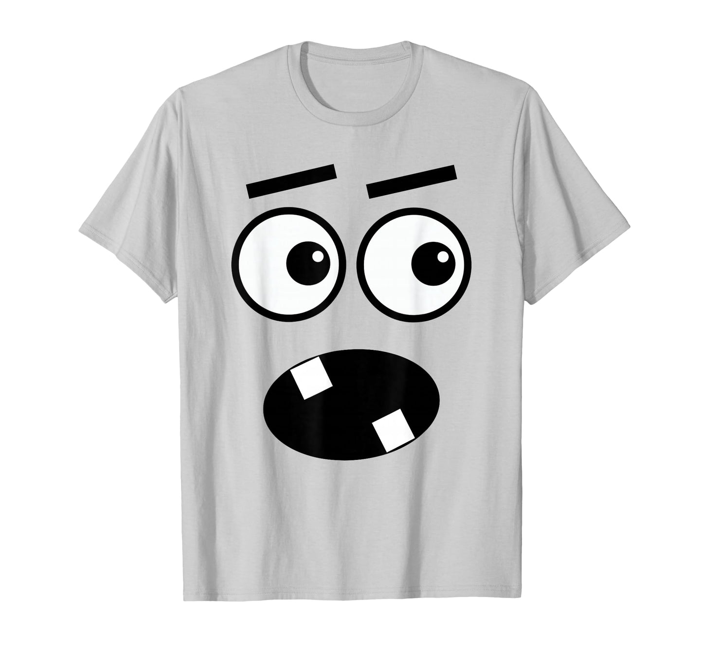 Funny Creepy Carrots Face Halloween Costume T-Shirt