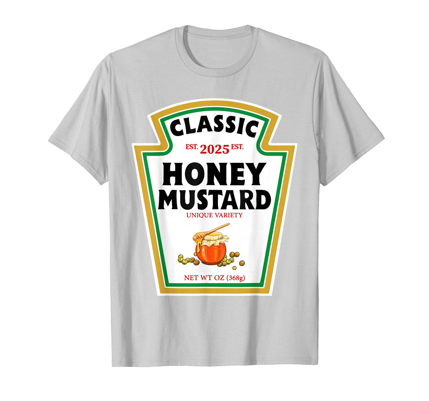 Honey Mustard DIY Halloween Costume Matching Group Mustard T-Shirt