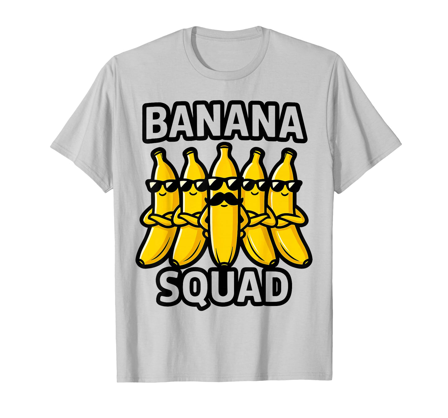 Funny Banana Squad Matching Cool Summer Meme Humor T-Shirt