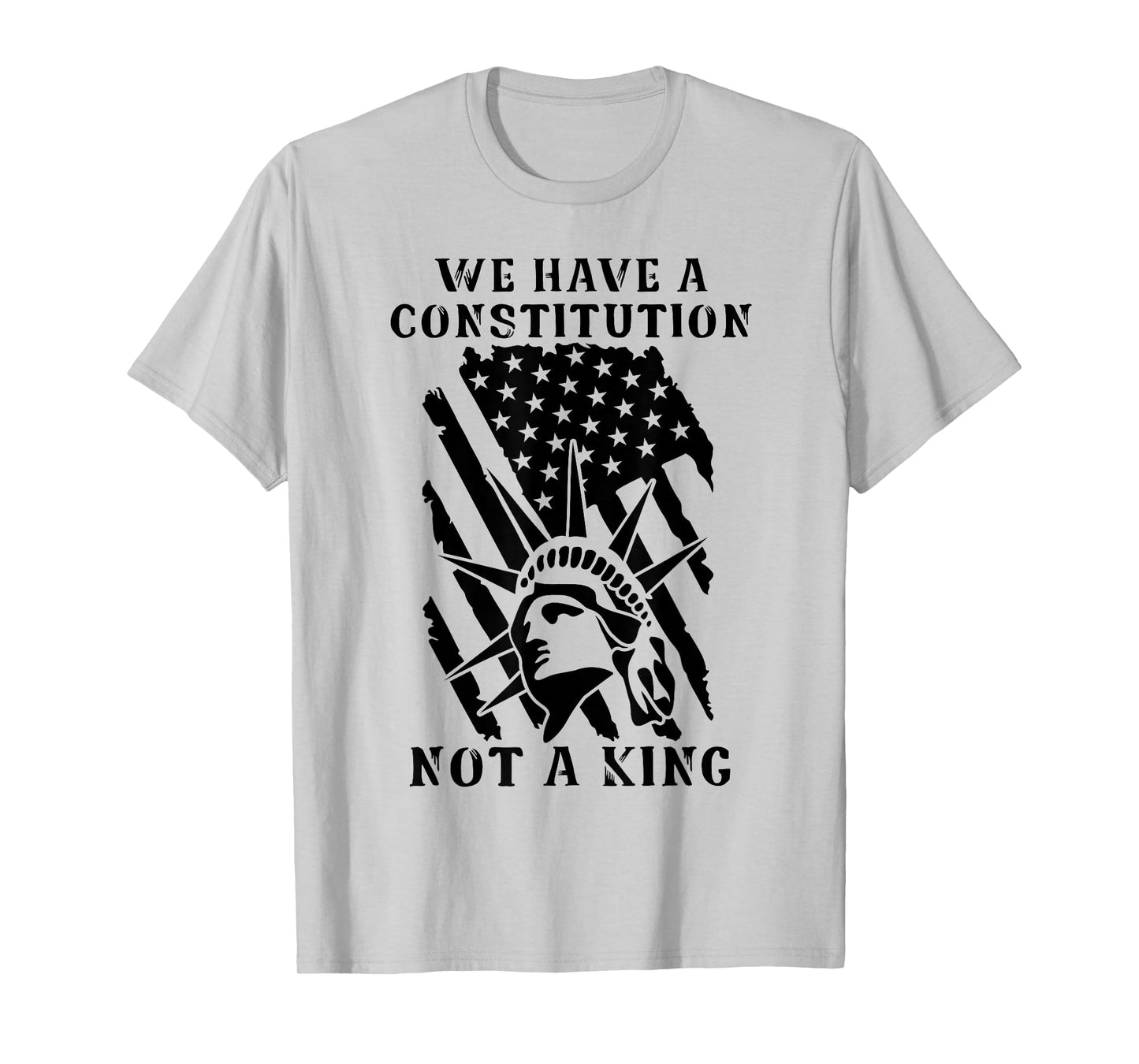 Resist No Kings in America We Have a Constitution Not a King T-Shirt