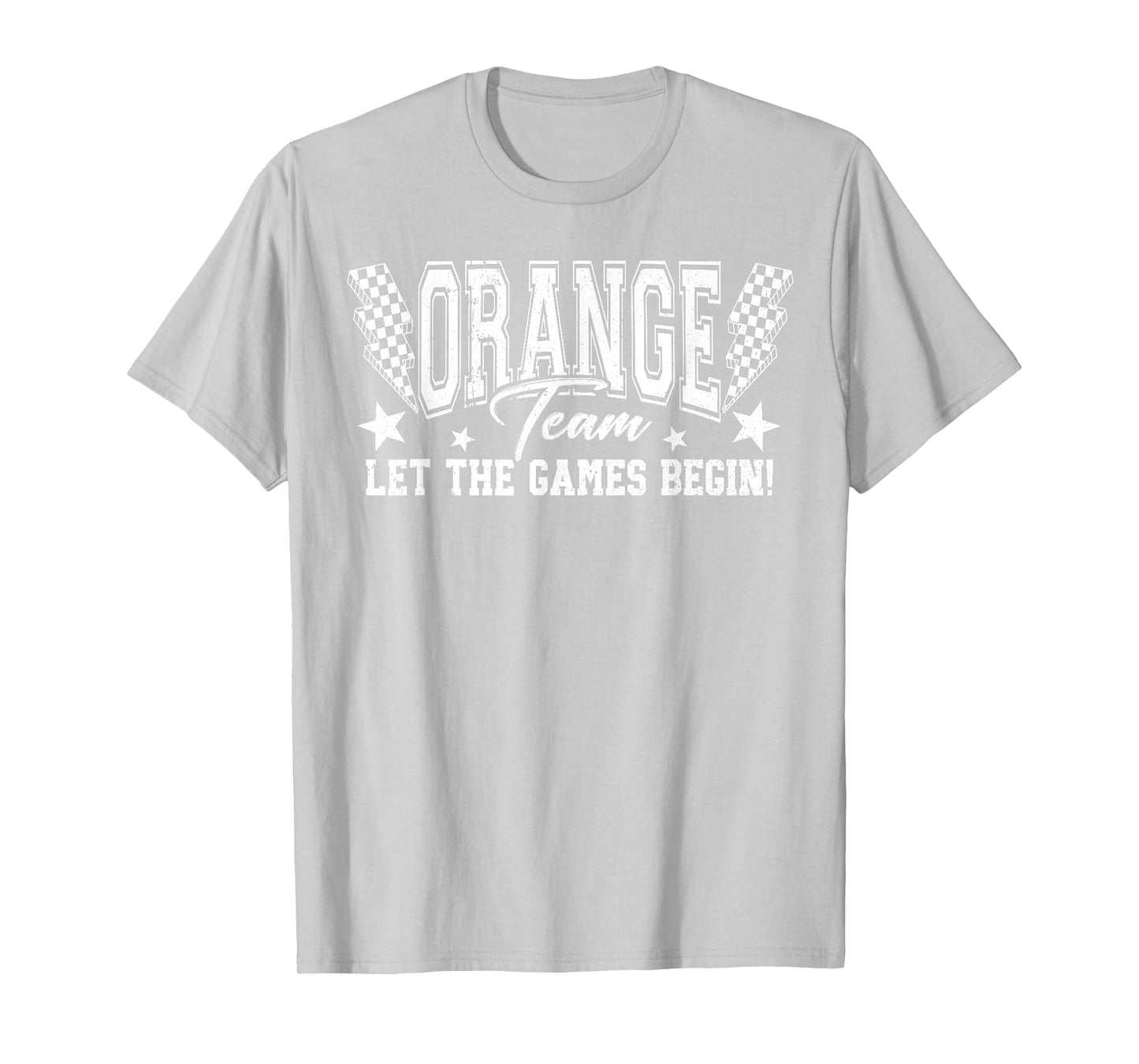 Orange Team Let The Games Begin Field Trip Field Day 2025 T-Shirt