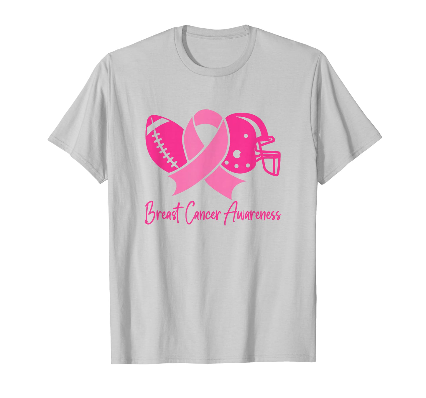 Breast Cancer Awareness Football Game T-Shirt