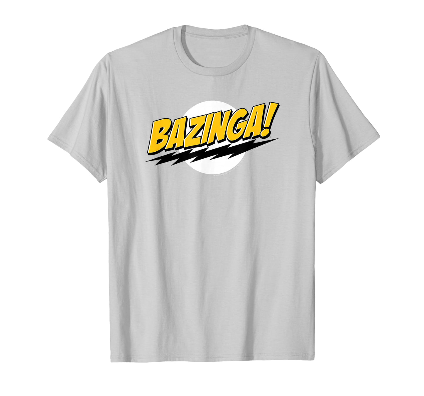 The Big Bang Theory Bazinga! Classic Logo Funny TV Show T-Shirt