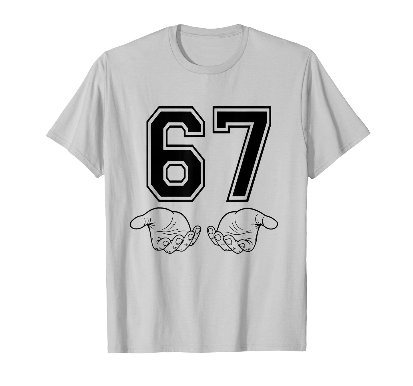 Funny 67 Six Seven Meme Couple Matching Halloween Costume T-Shirt