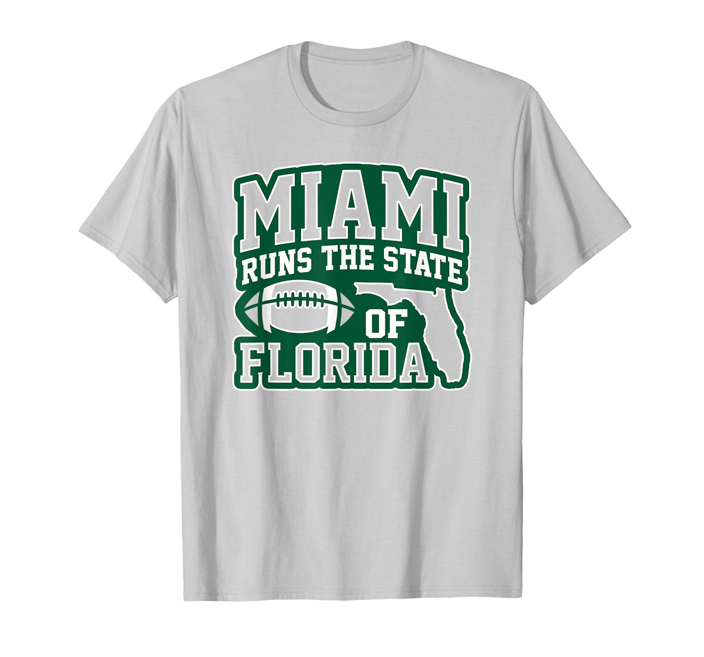 Miami Runs The State of Florida Dade County 305 Pride T-Shirt