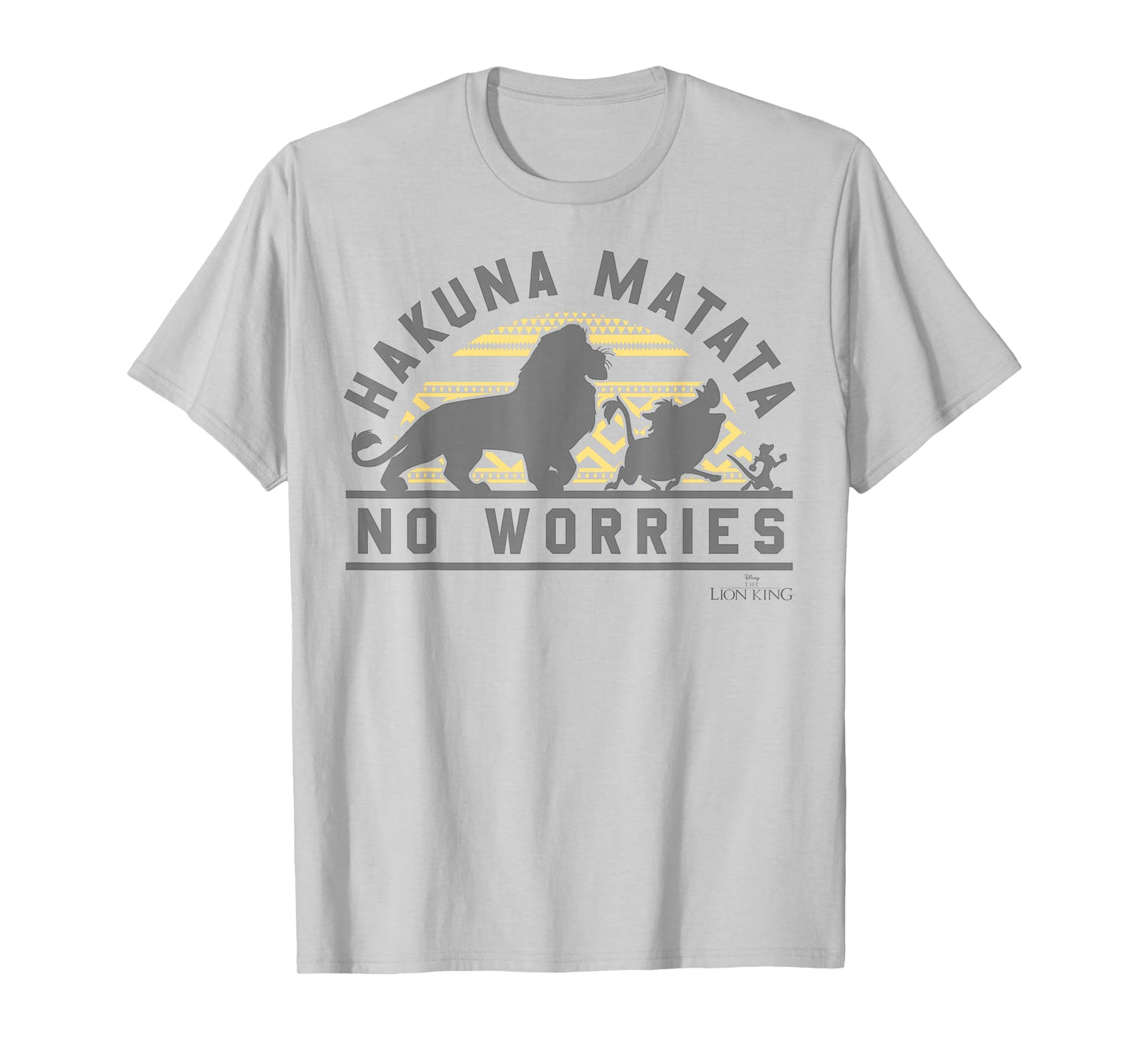 Disney The Lion King Hakuna Matata No Worries Silhouettes T-Shirt
