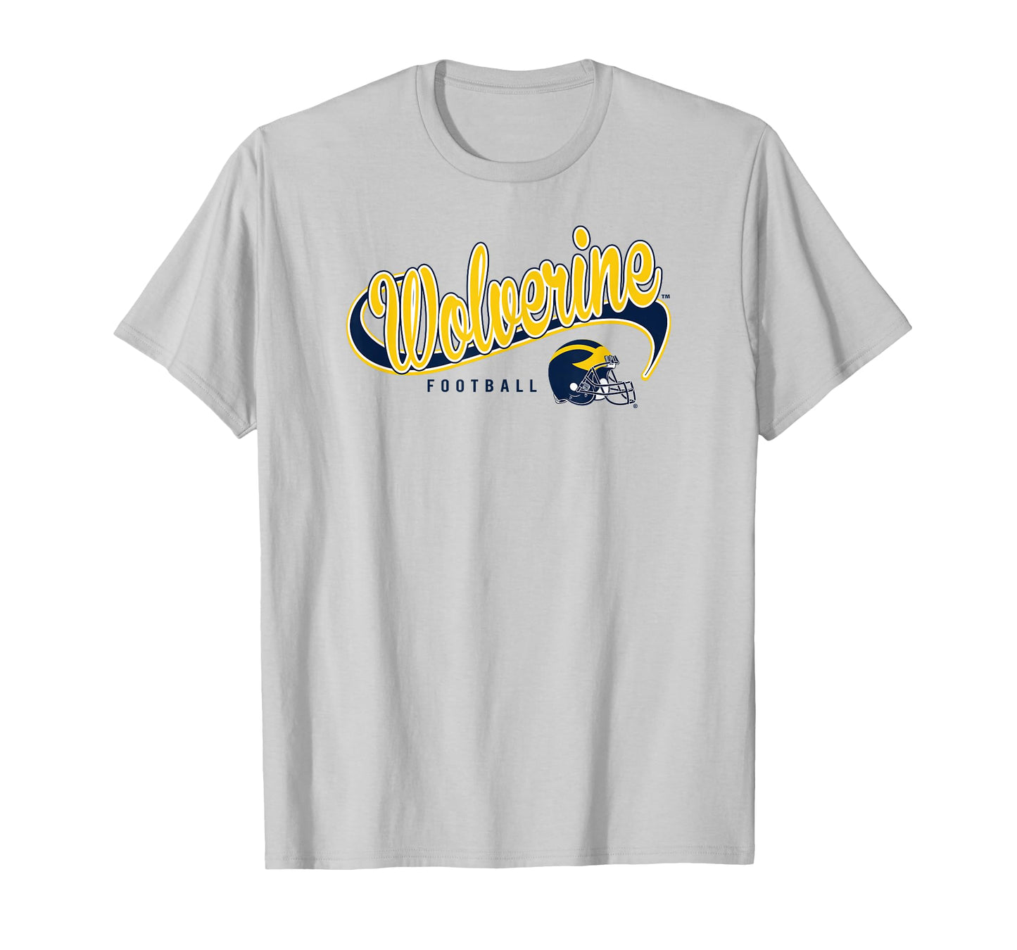 Michigan Wolverines Football Goodness Gray T-Shirt