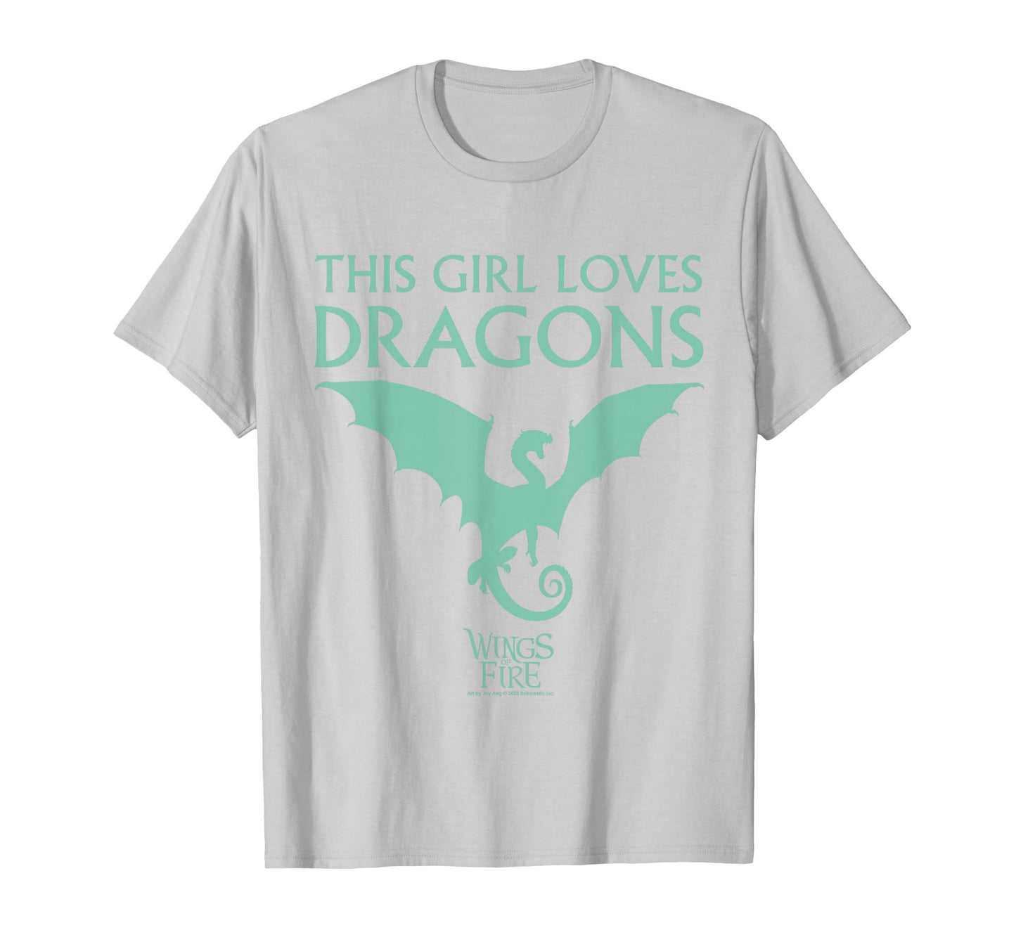 Wings of Fire Girl Loves Dragons T-Shirt