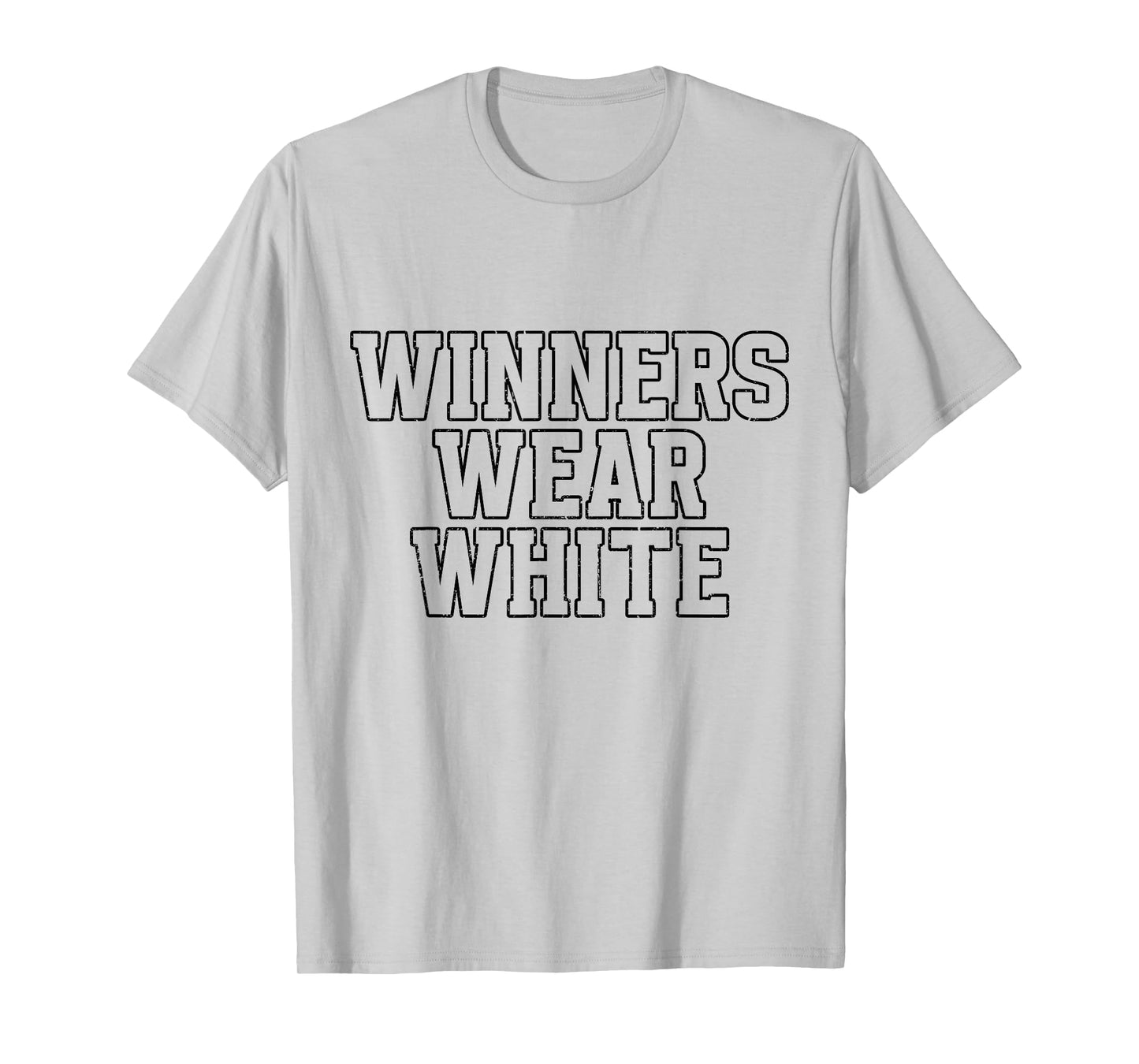 Winners Wear White Sleepaway Color war White Team Spirit T-Shirt