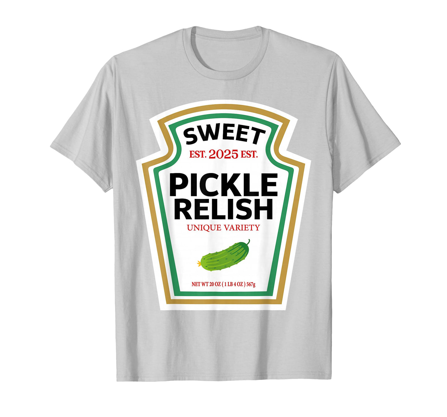 Pickle Relish Condiment DIY Halloween Costume Matching Group T-Shirt
