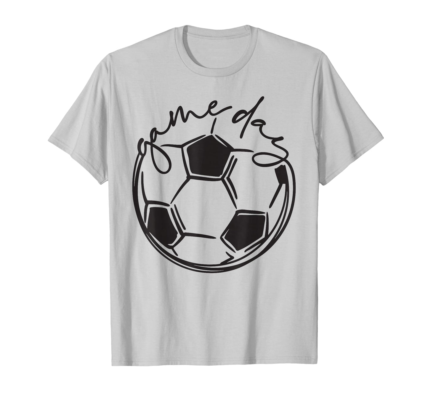 Soccer Game Day Soccer Mom Soccer Mama Go Cheer Sports T-Shirt