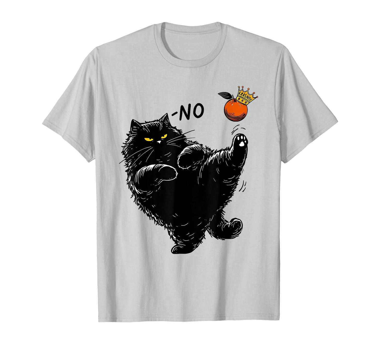 Black Cat No Kings In America Men Women Kids T-Shirt
