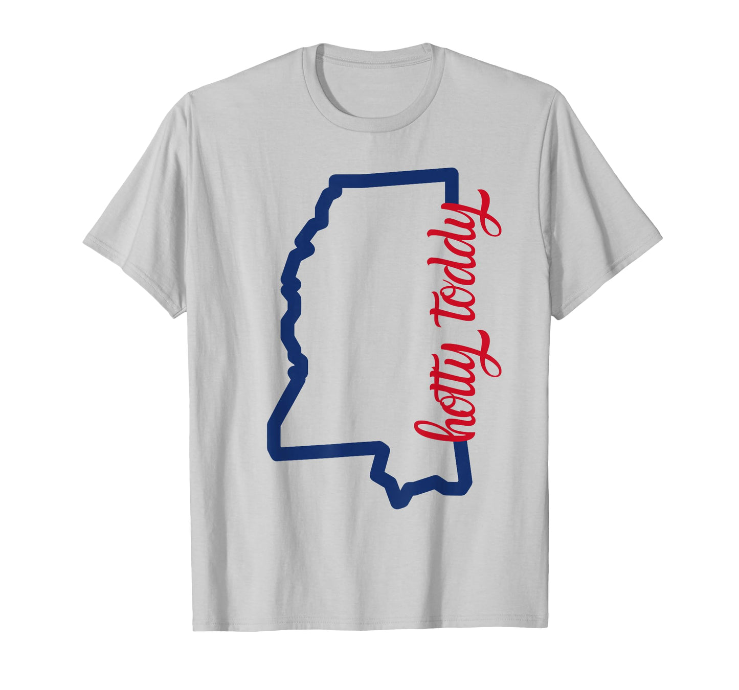 Mississippi Map Hotty Toddy T-Shirt