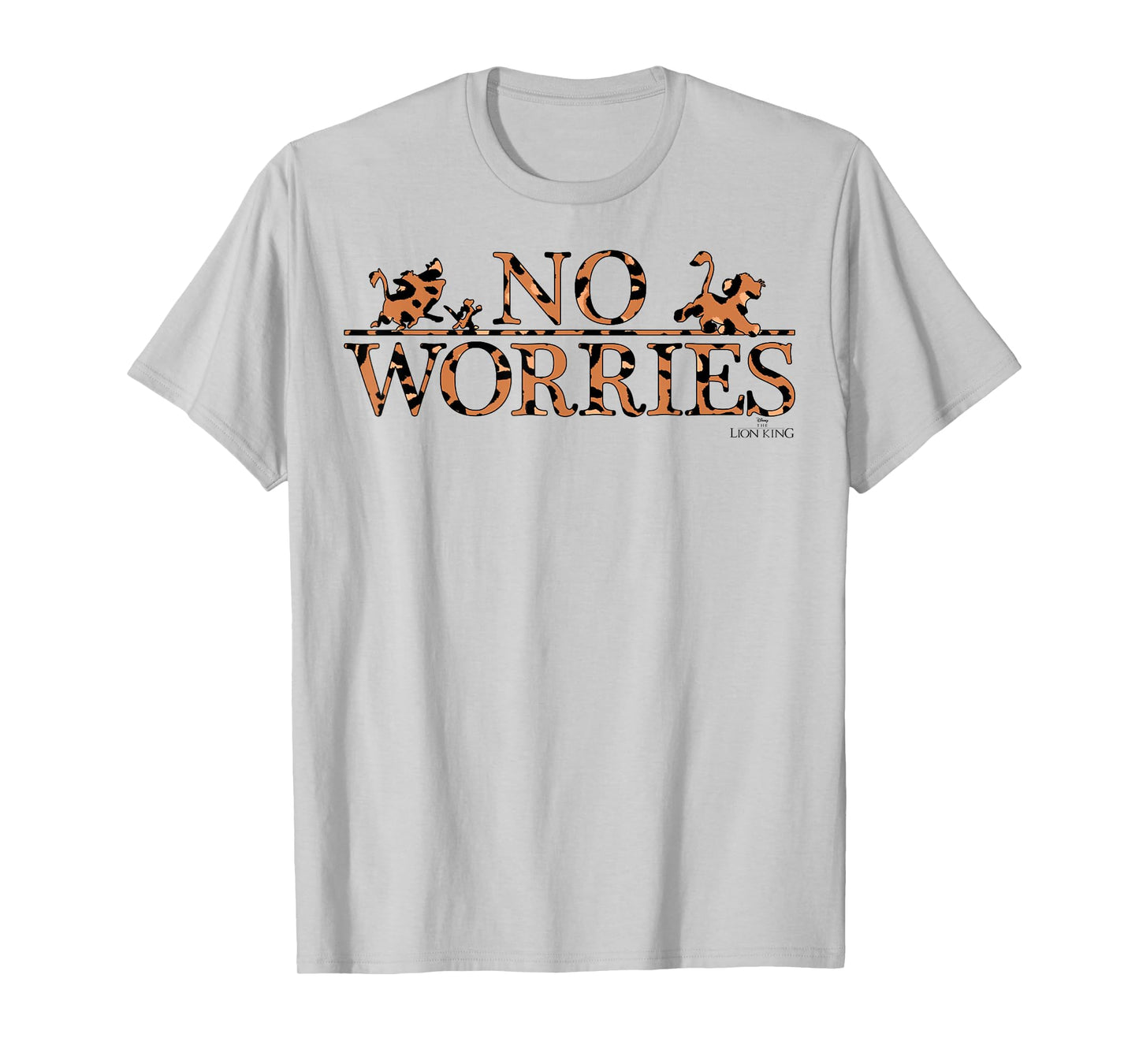 Disney The Lion King No Worries Leopard Fill T-Shirt