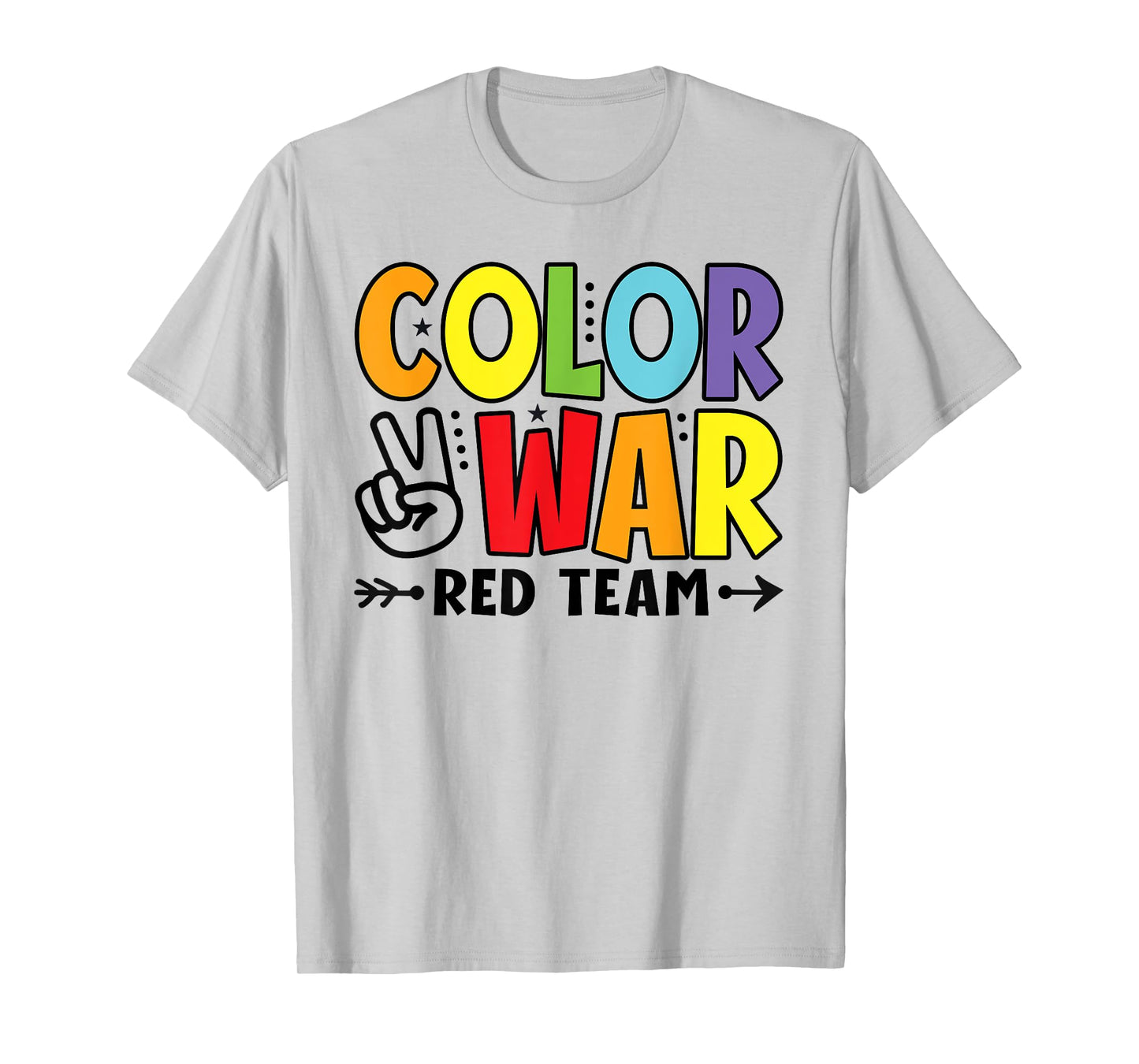 Color War Red Team Sleepaway Summer Camp Game T-Shirt