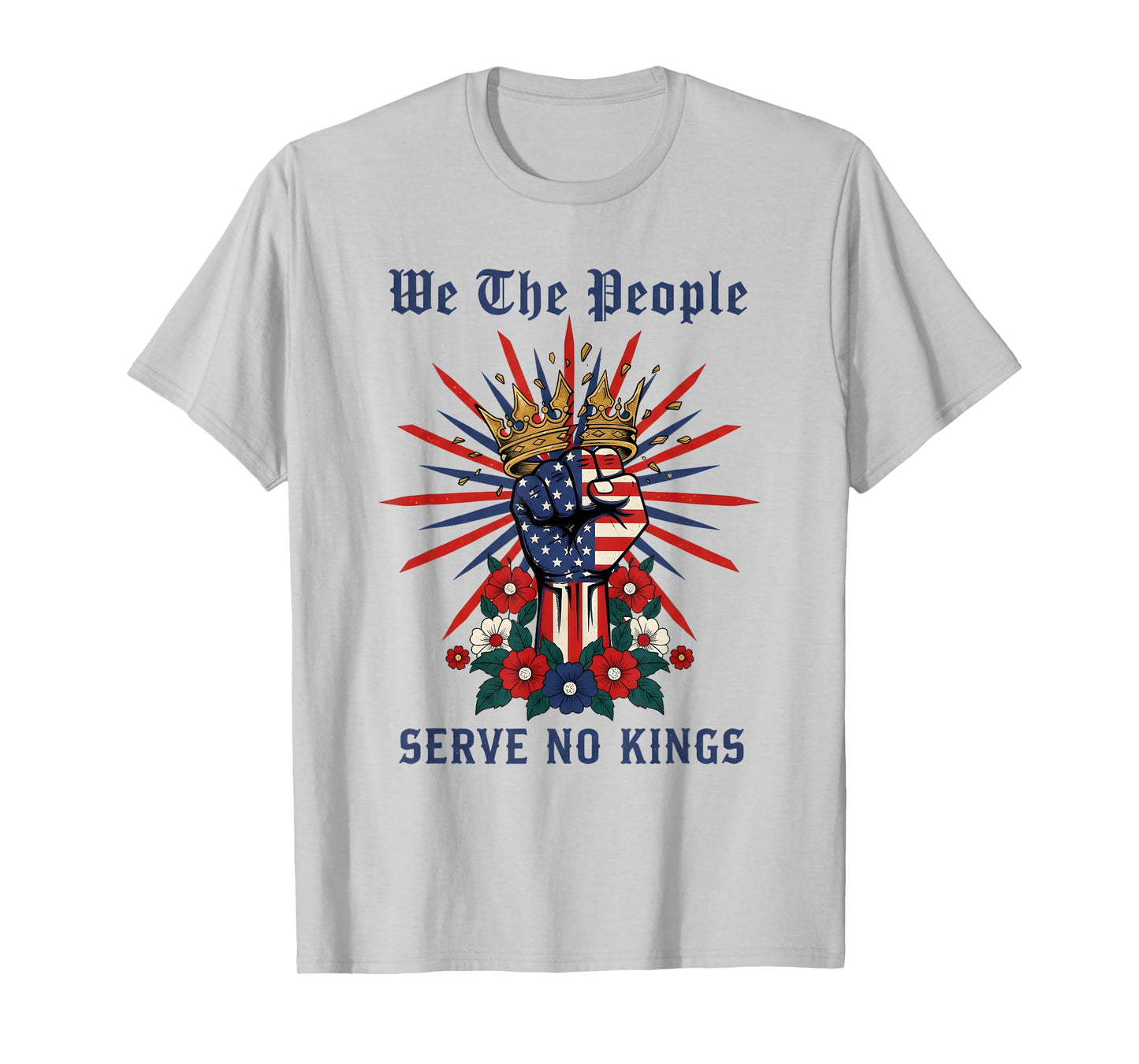 We The People Serve No Kings Democracy America Patriotic T-Shirt