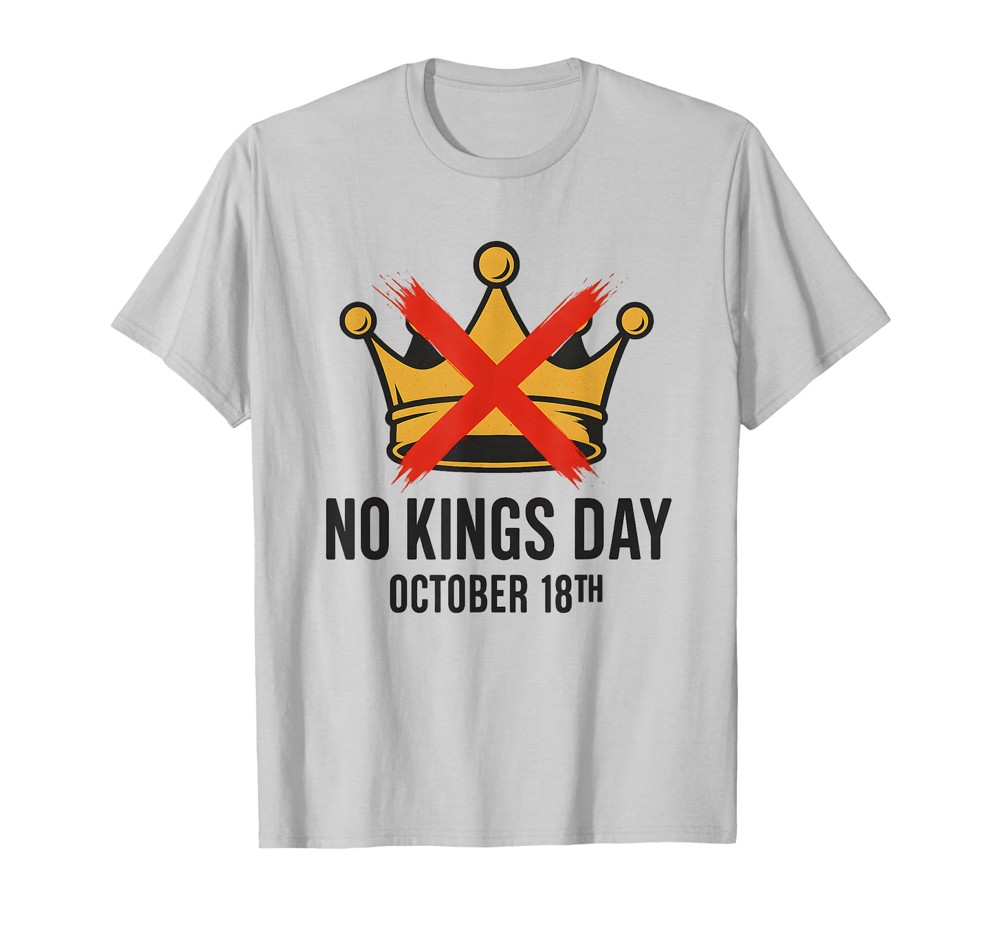 No Kings Day October 18th/ No Kings in America Democracy T-Shirt