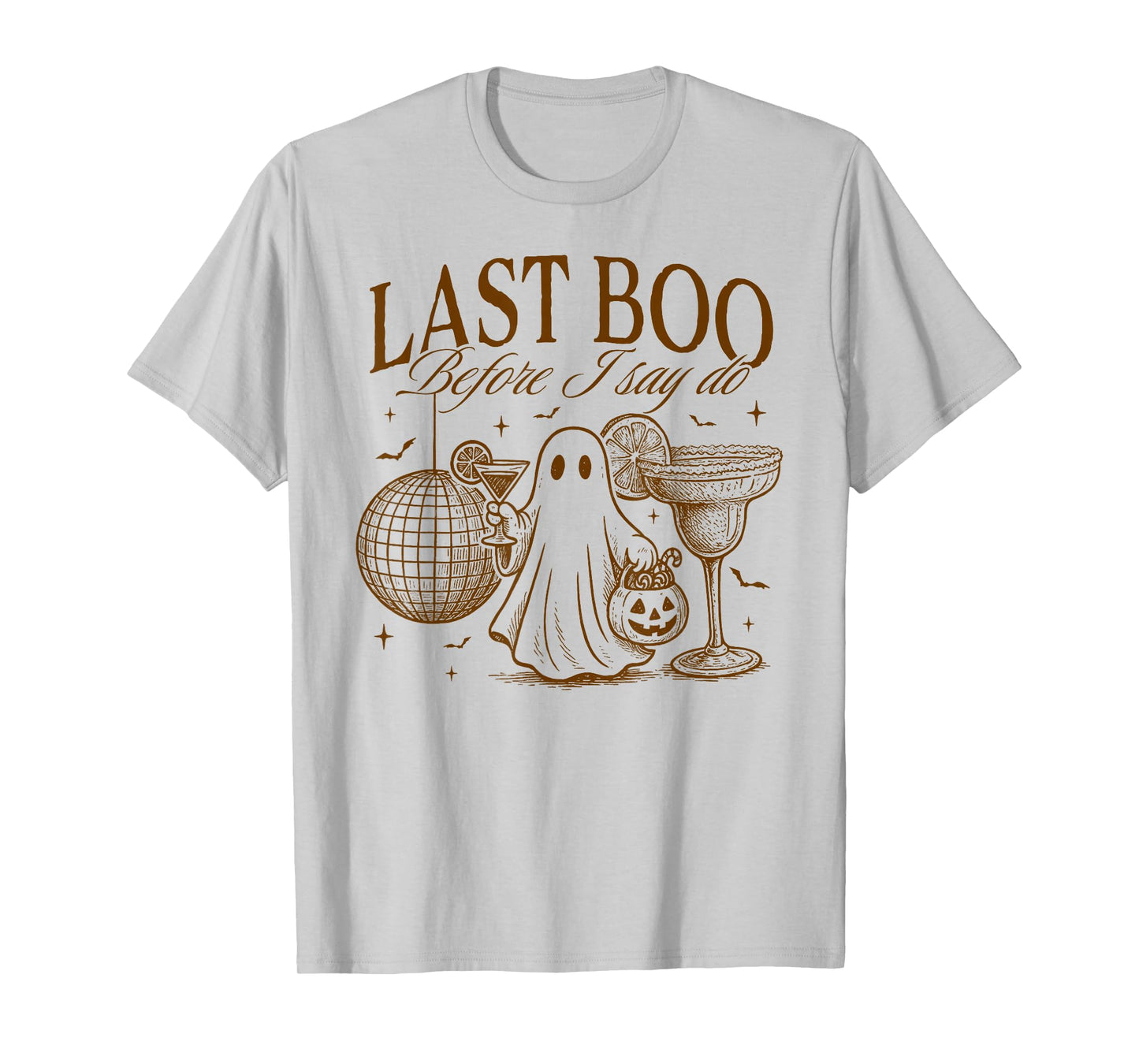 Halloween Bachelorette Bride to Be Last Boo Before I Say Do T-Shirt