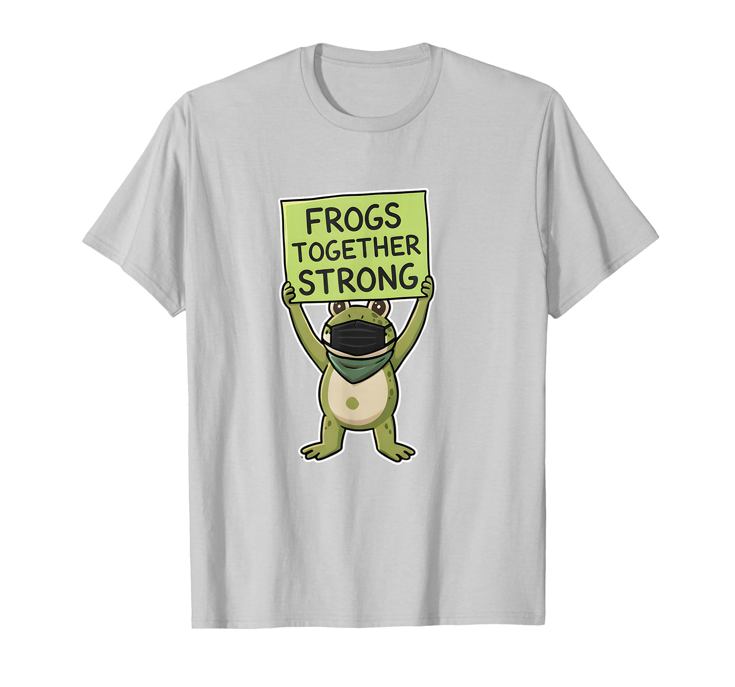 Retro Portland FrogTogether Strong Design T-Shirt