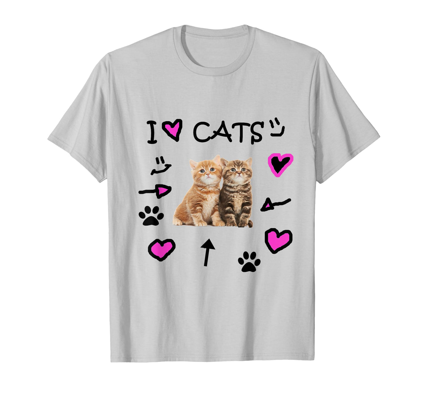 I Love Cats - Cat Lover Tee Shirt