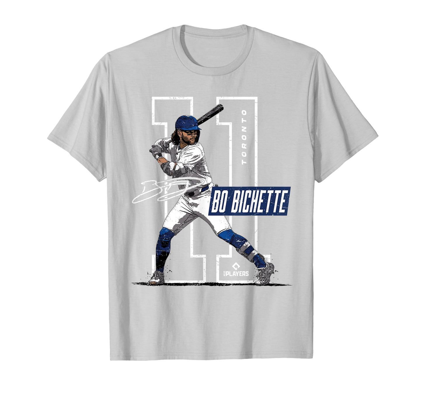 License Champs | Bo Bichette Toronto Blue Unisex-Kids Baseball Fan T-Shirt