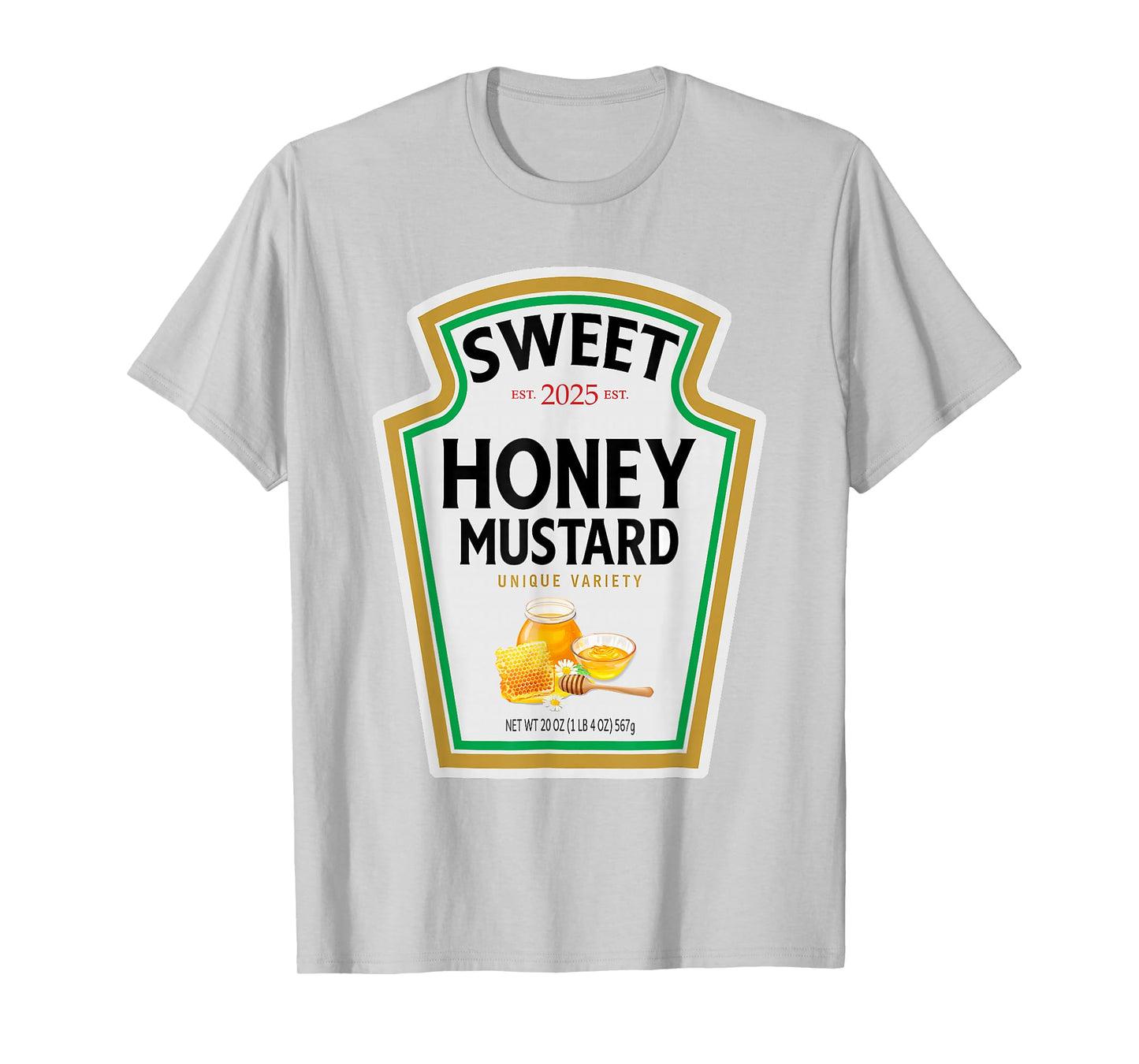 Sweet Honey Mustard Funny DIY Halloween Costume Matching T-Shirt