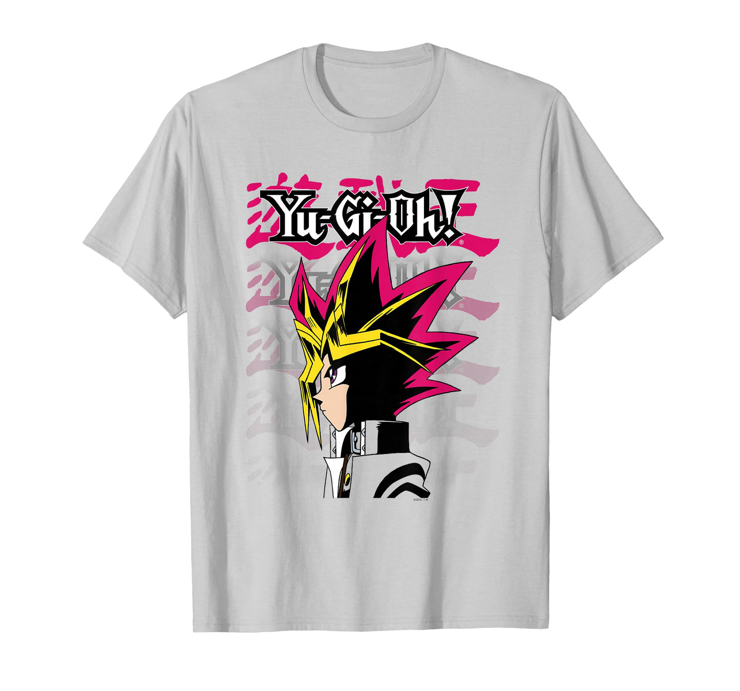 Yu-Gi-Oh! Duel Monsters Yugi Colorful Repeating Logo Anime T-Shirt