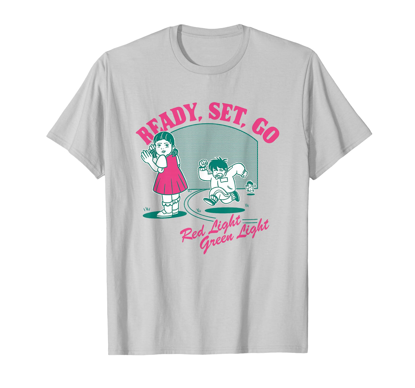Squid Game 2 Ready Set Go Red Light Green Light T-Shirt