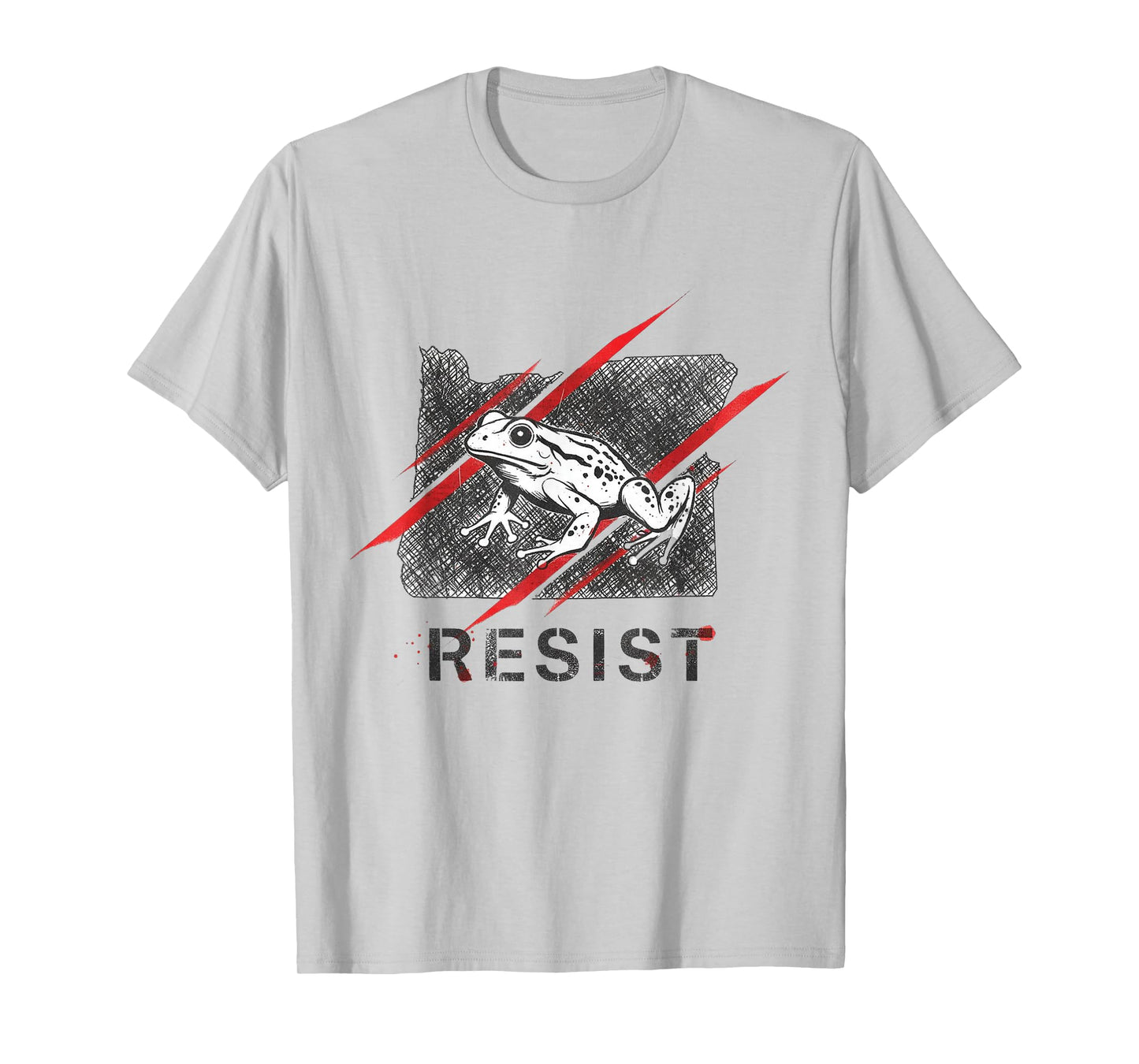 Portland Frog Protest Shirt Funny Portland Frog T-Shirt