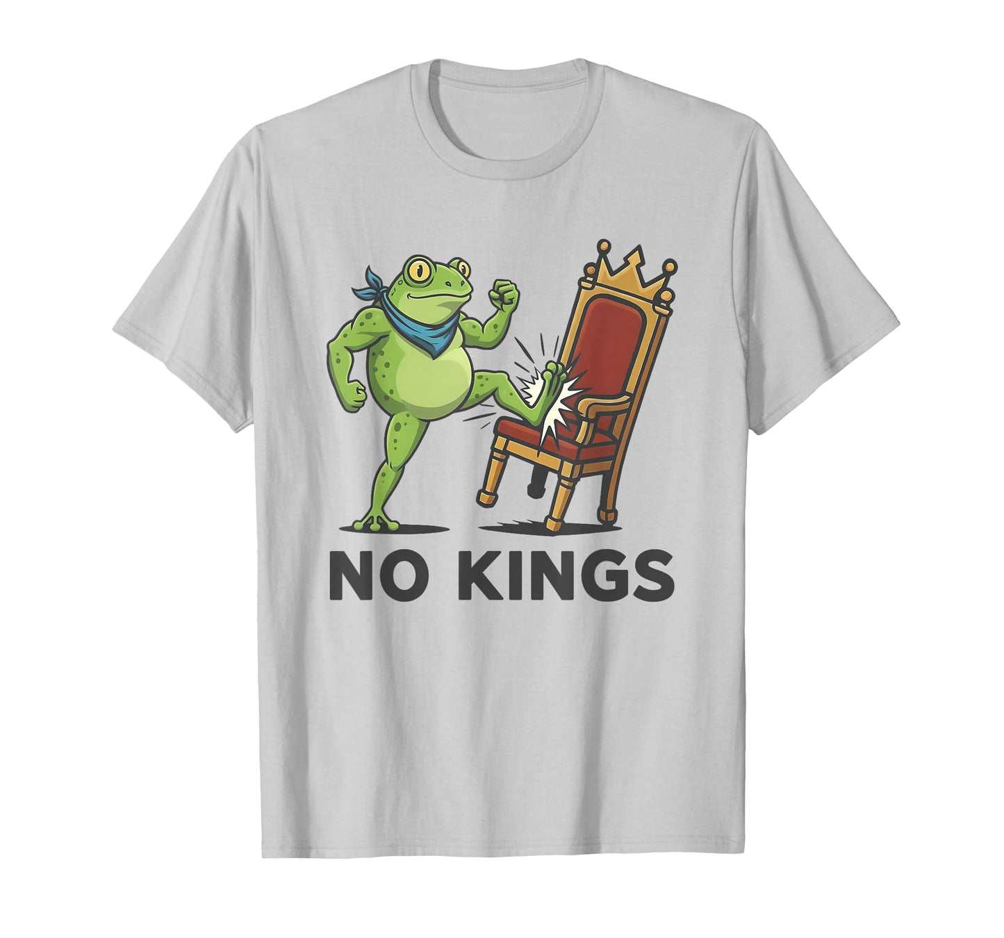 Frog Protest No Kings T-Shirt