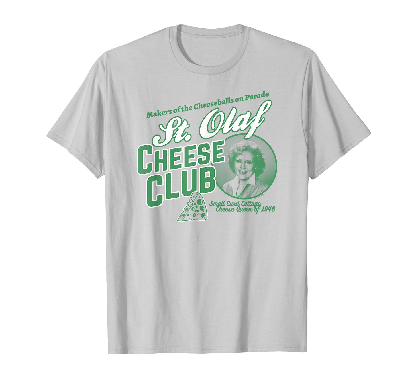 The Golden Girls St. Olaf Cheese Club Rose TV Show T-Shirt