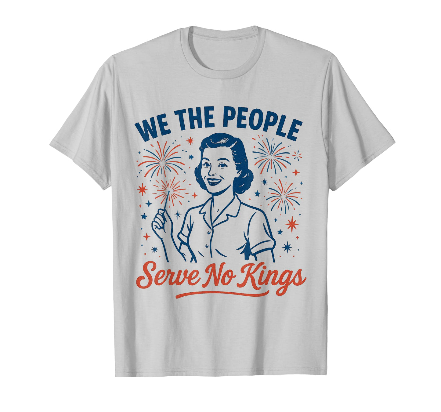 We The People Serve No Kings USA Voters Activists T-Shirt