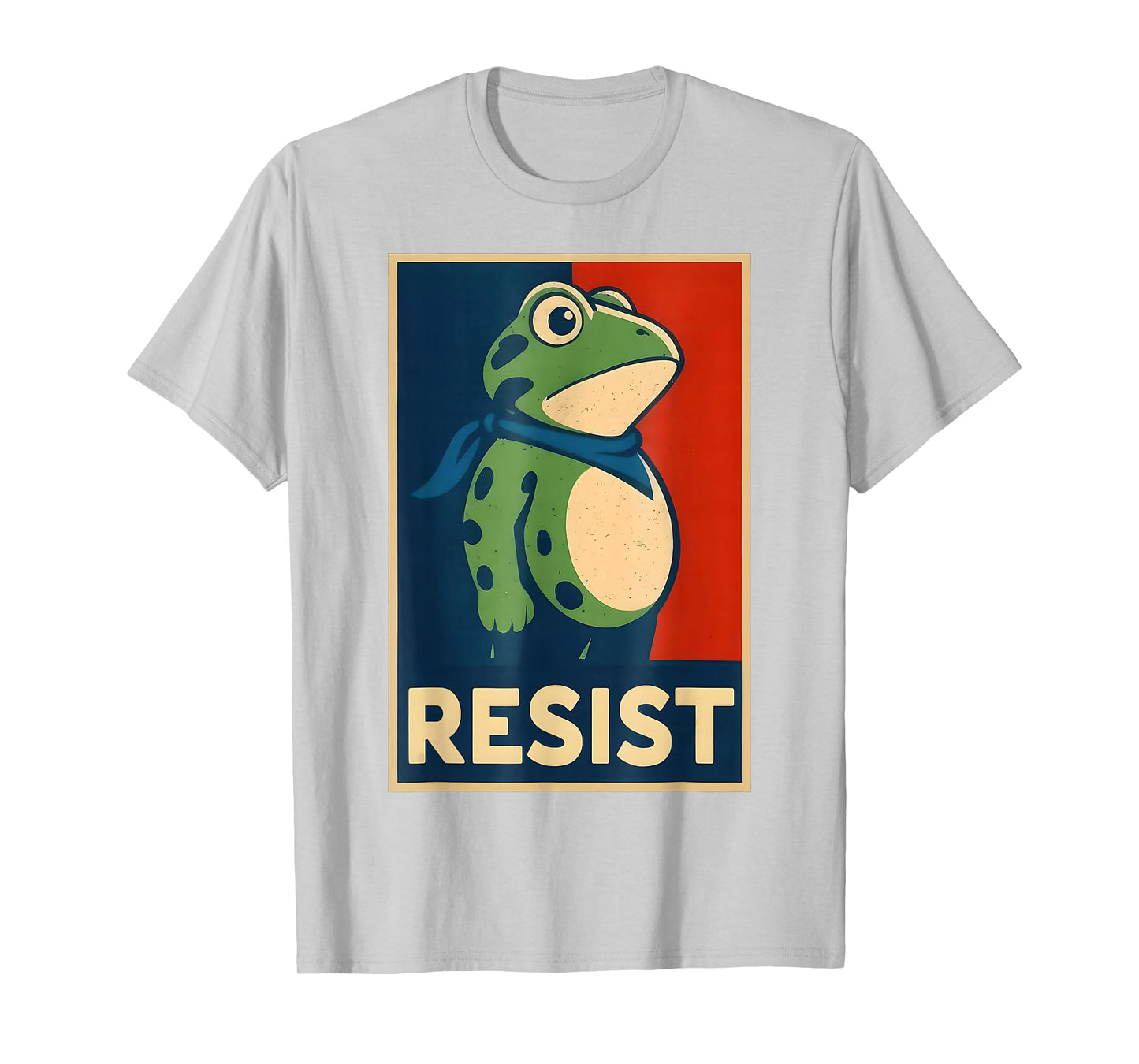 Resist Frog Portland Frog Protest for Men Women T-Shirt