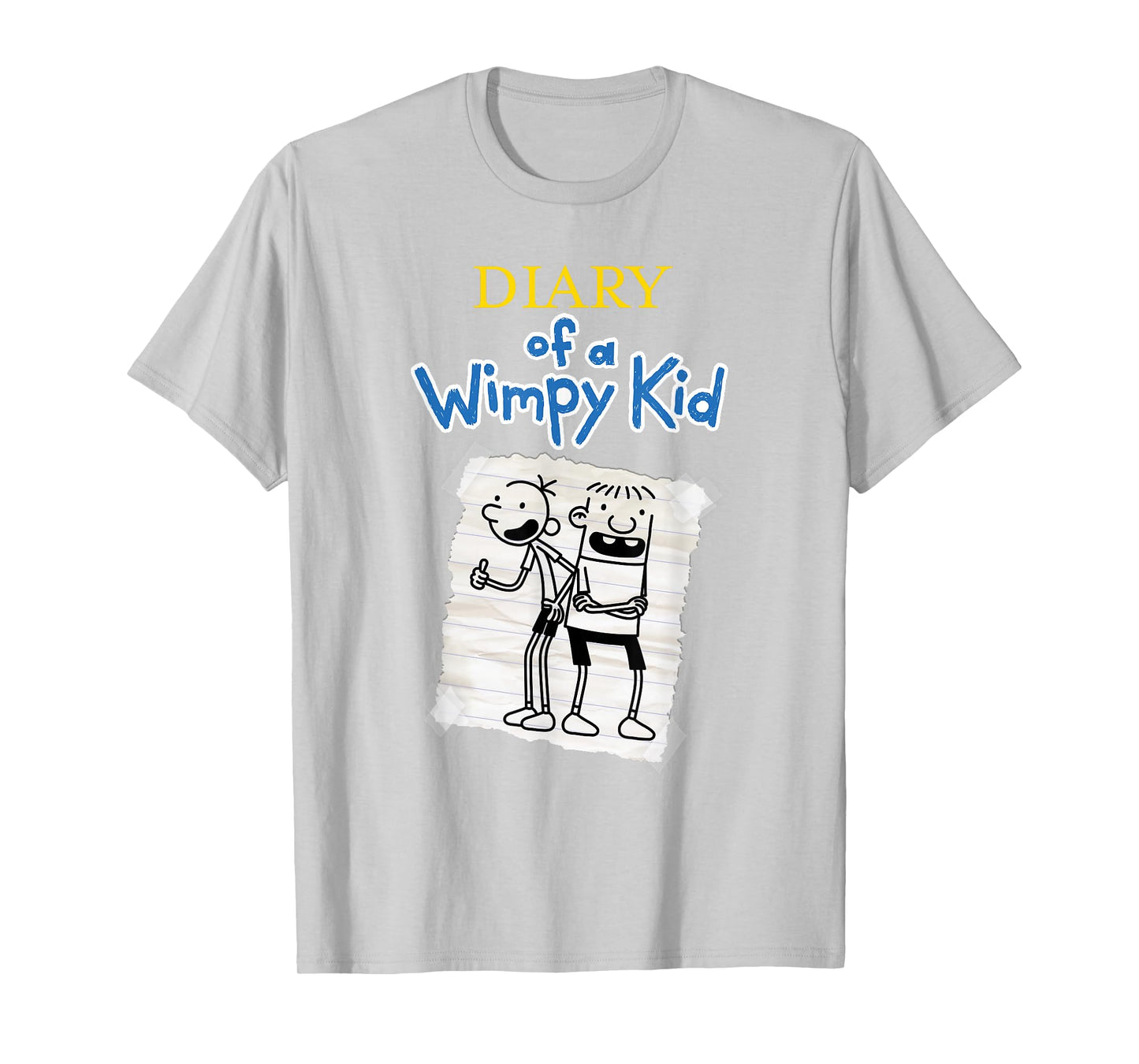 Diary of a Wimpy Kid Best Friends Sketch with Logo Funny T-Shirt