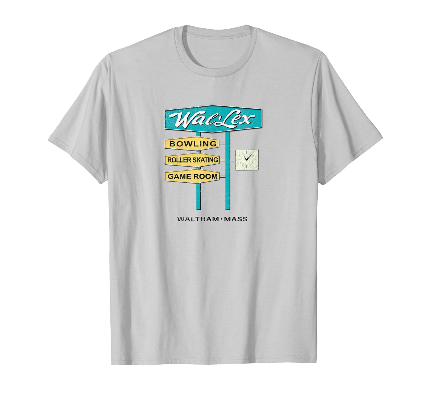 Wal-Lex Retro Bowling Roller Skating Rink Waltham MA Vintage T-Shirt