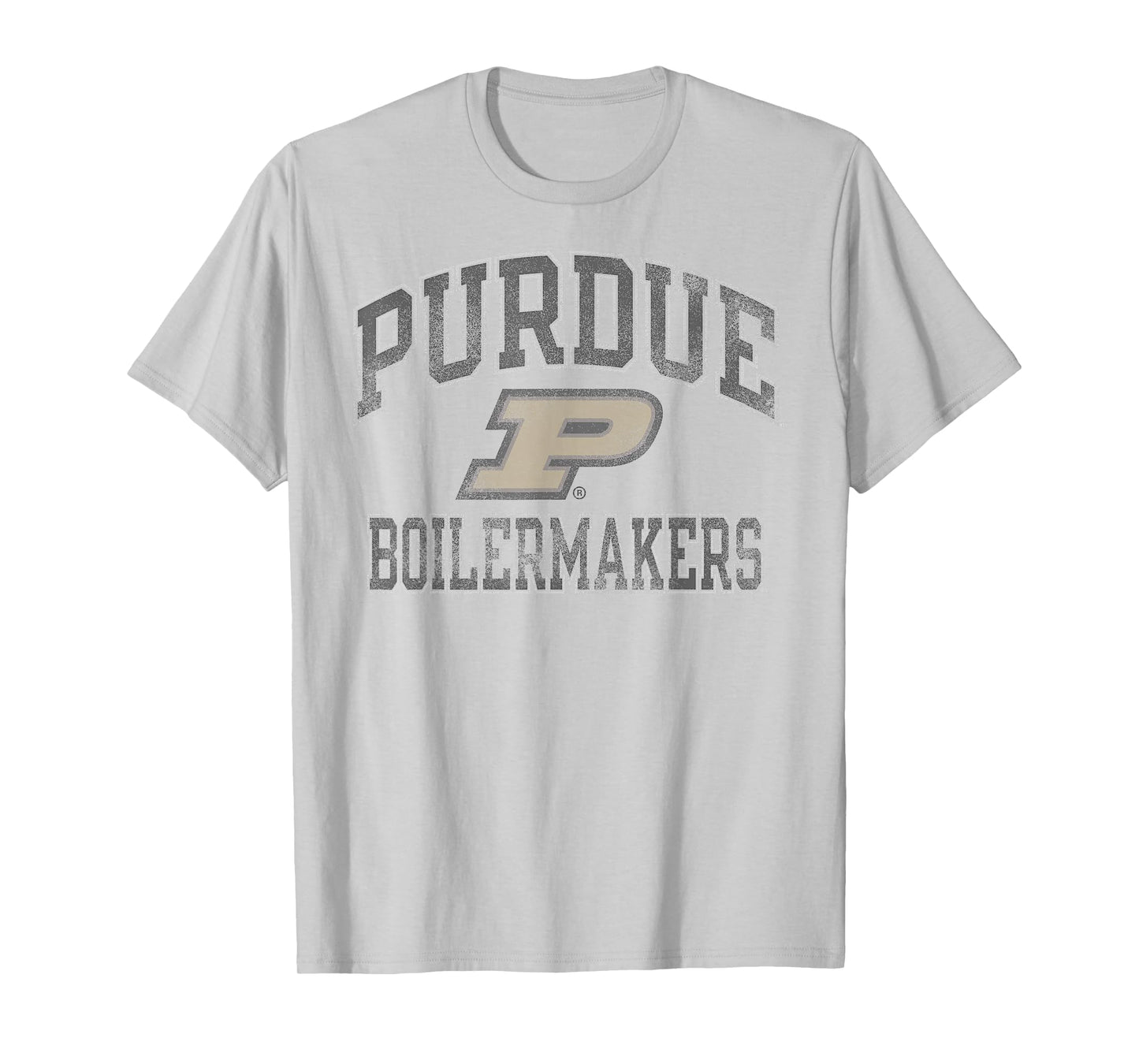 Purdue Boilermakers Vintage Worn Gray Officially Licensed T-Shirt