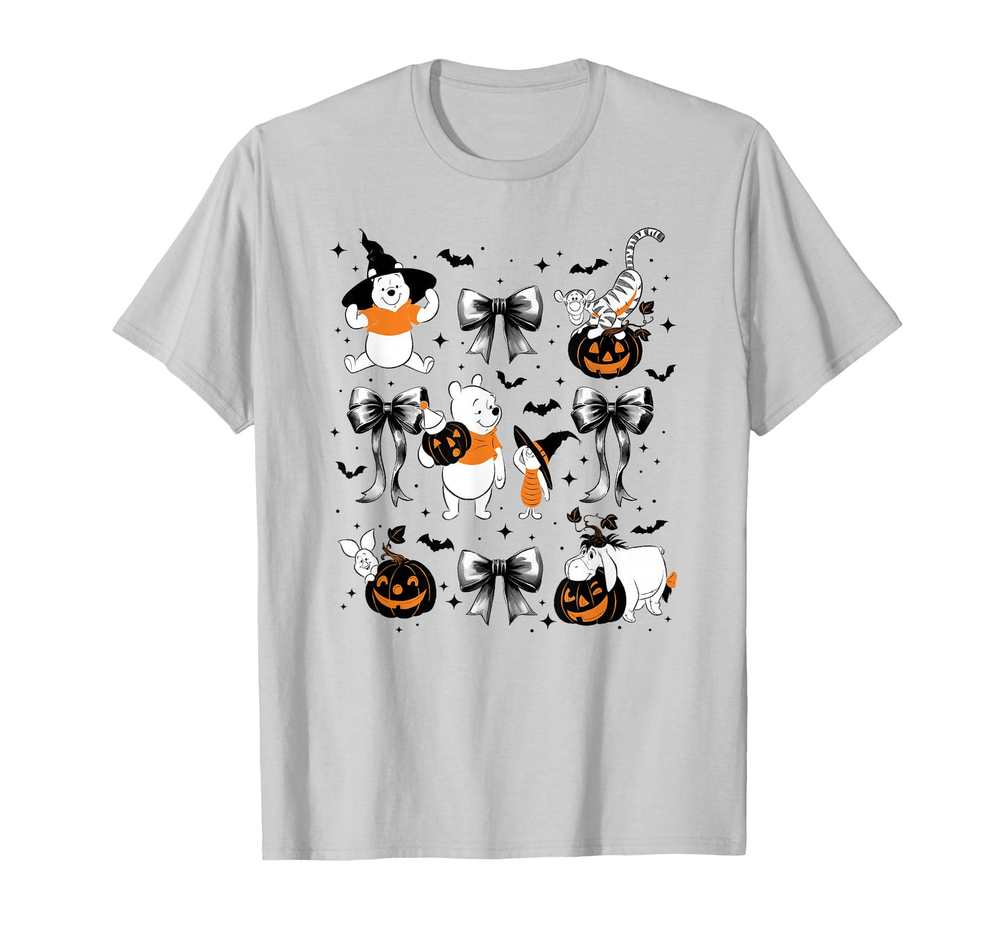 Disney Winnie The Pooh Halloween Spooky Bows Set T-Shirt