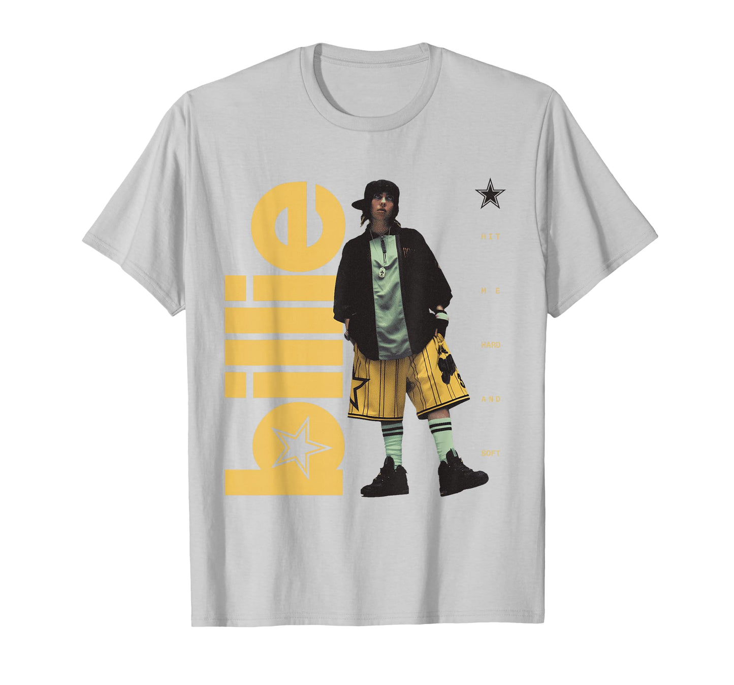 Official Billie Eilish HIT ME HARD AND SOFT Standing Photo T-Shirt
