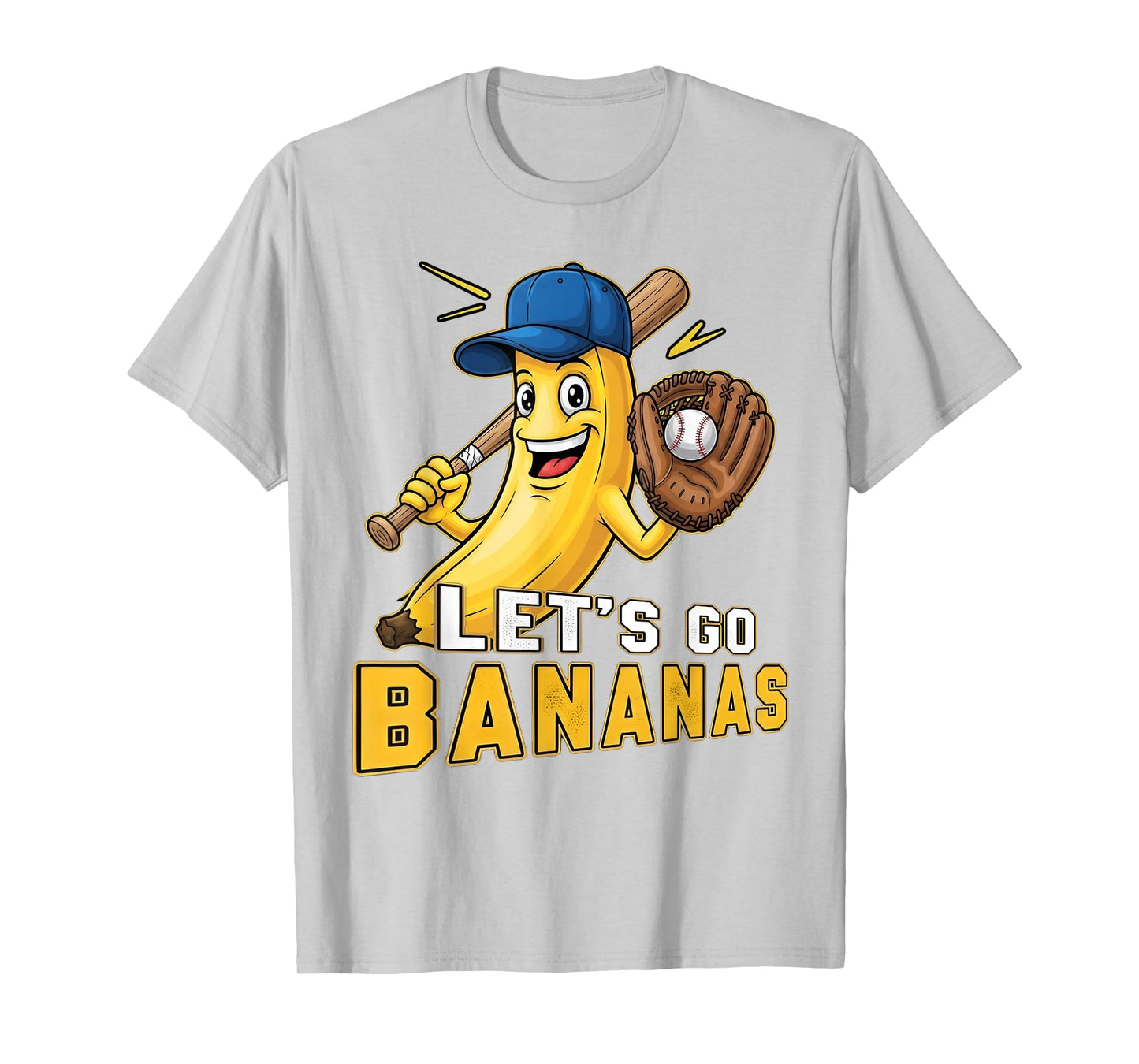 Funny Boys Banana T-Shirts Gifts Merch Shirt Lets Go Bananas T-Shirt