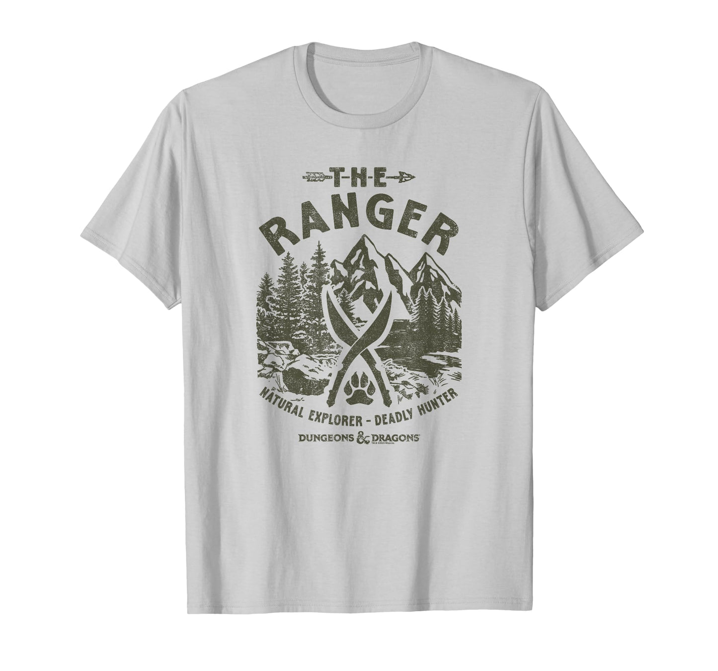 Dungeons & Dragons The Ranger Character Traits V2 T-Shirt