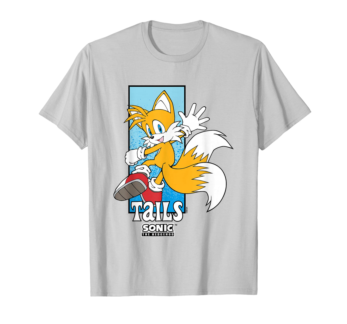 Sonic The Hedgehog Tails Spotlight Panel Portrait T-Shirt
