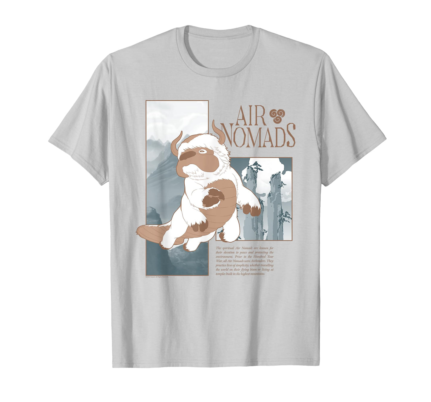 Avatar: The Last Airbender Appa Sky Bison Yip Yip TV Show T-Shirt