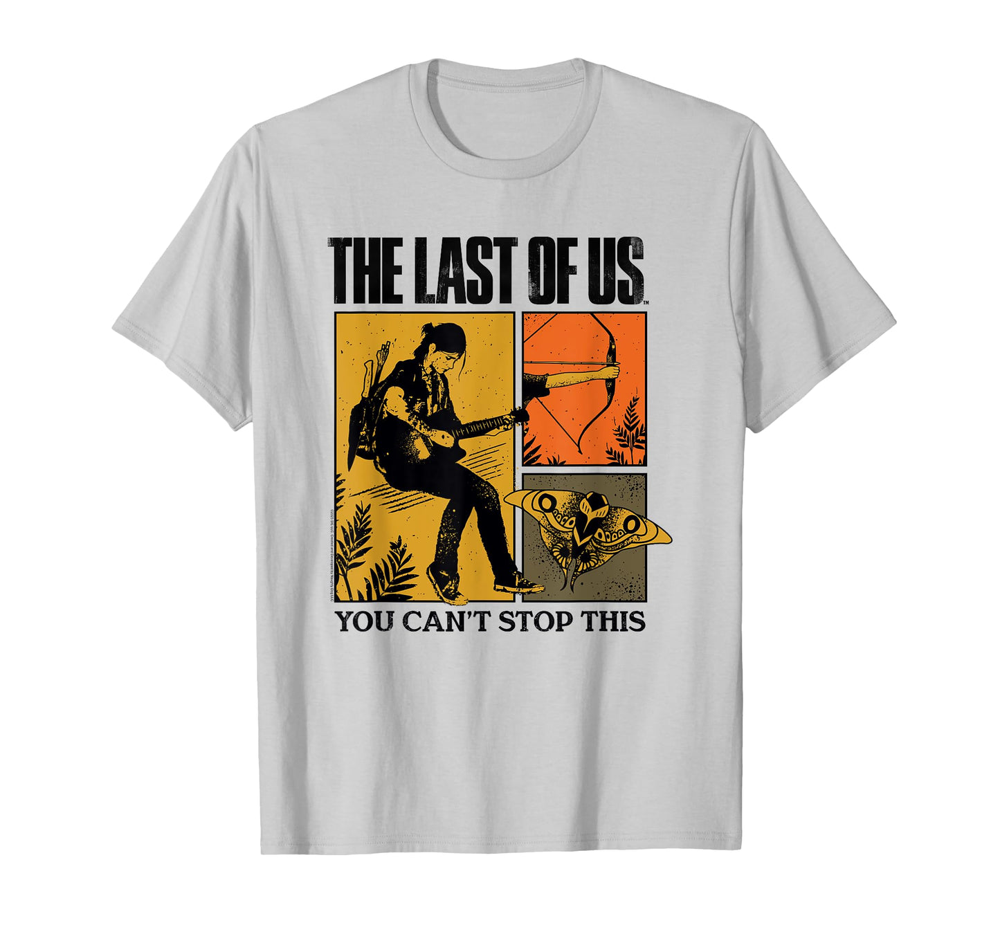 The Last of Us Ellie Nature Collage Video Game T-Shirt