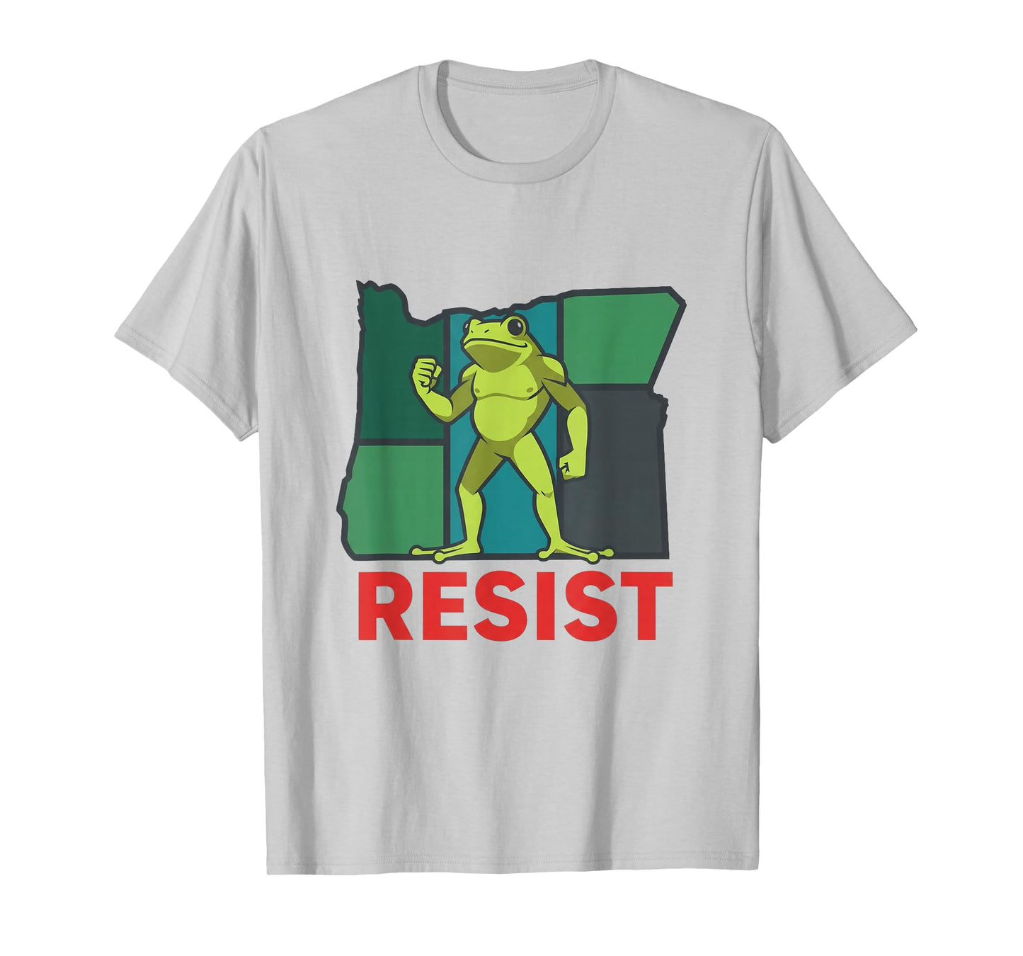 Portland Frog Protest Shirt Funny Portland Frog T-Shirt
