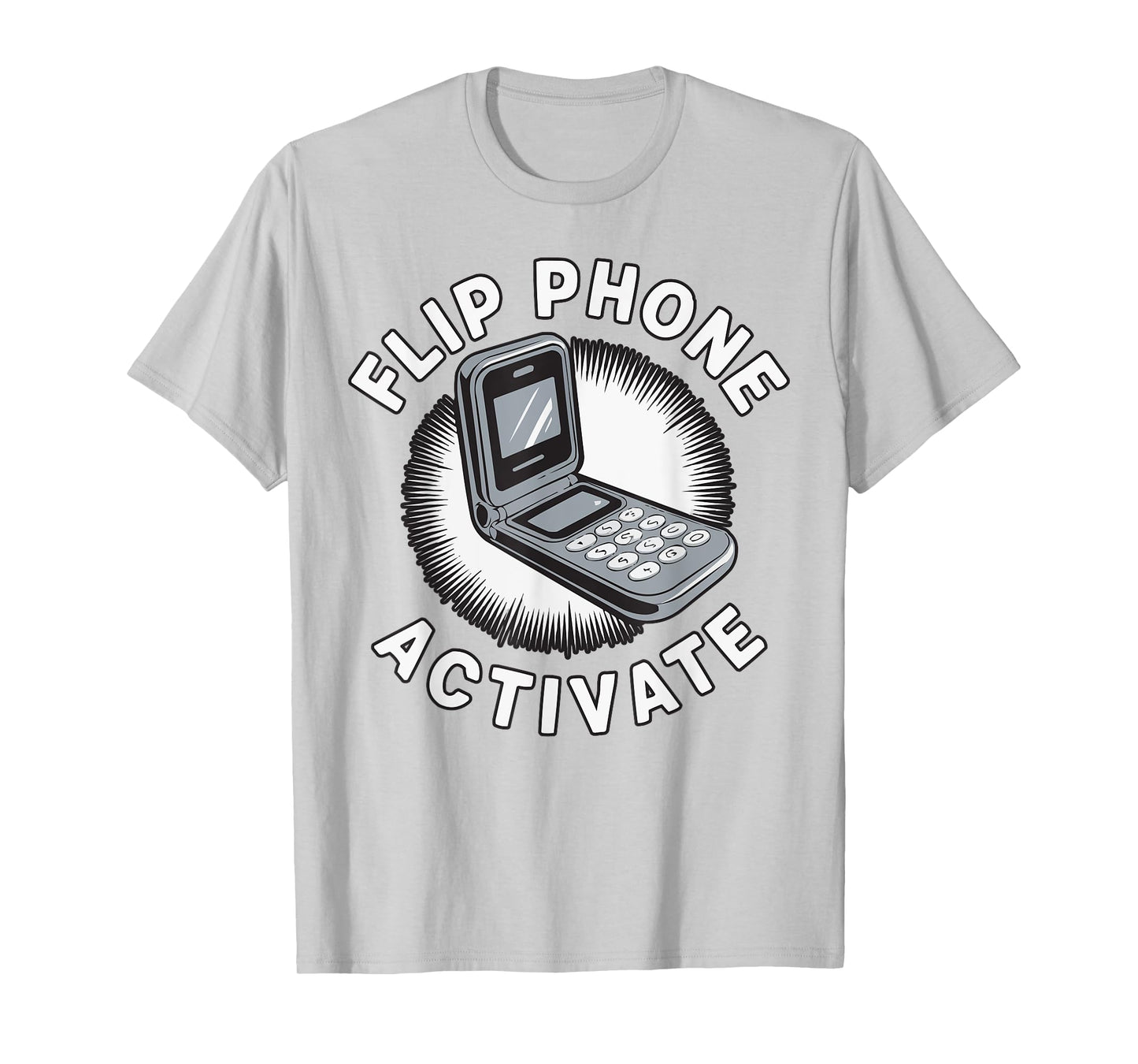 Classic Flip Phone Vintage Mobile Phone Cell Phone T-Shirt