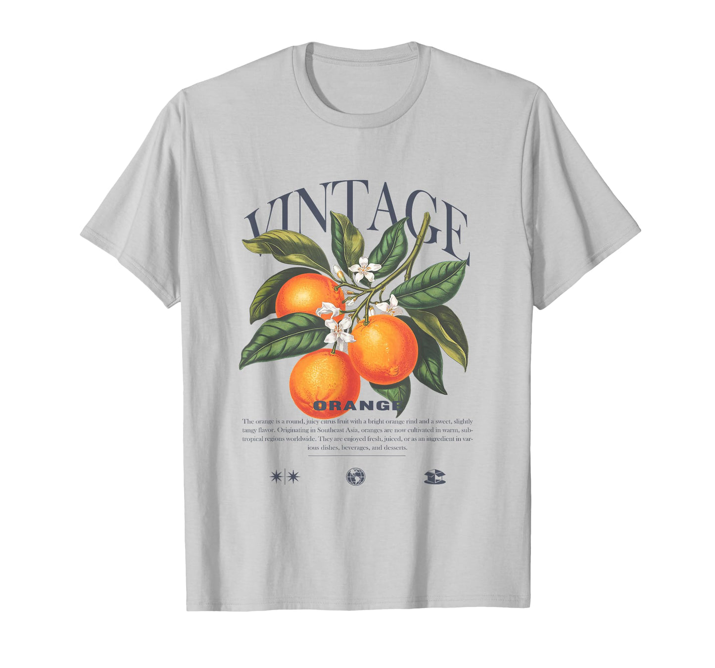 Orange Fruit Vintage T-Shirt